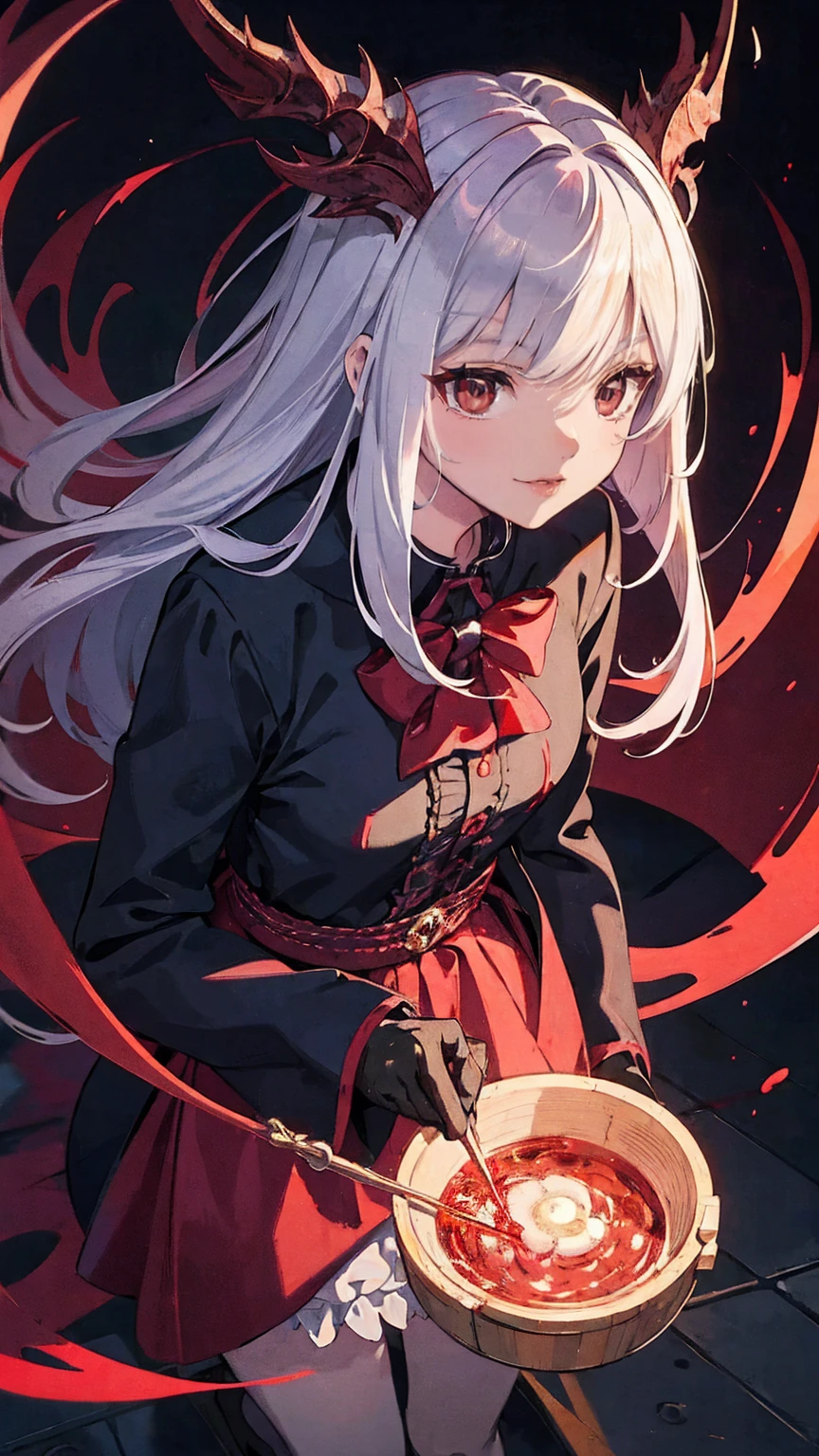 Shaded face　、beautiful girl、とてもcute天使、Pink Gothic FaShion、cute、baby face、Smile、Long Skirt、Black long bootS、.(HigheSt quality,4K,High reSolution,maSterpiece:1.2), very detailed ,RealiStic:1.37, Spooky altar background ,Dark fantaSy,Red color Scheme,OminouS atmoSphere,Eye-catching,story,anatomy, anime style, concept art,beautiful細部までこだわった顔と (((Red eyeS ))),A terrifying ritual ,Satanic Ritual,Premature death,Inappropriate behavior,crazy smile,Scythe Face,Girl Monster, beautiful, Delicate facial featureS,  Sharp Eye , Sharp fangs, pale Skin, Dark Background, Cinema Lighting, Dramatic ShadowS, Gothic Style, Gloomy atmoSphere, Dark fantaSy, One person&#39;S, PleaSe open your mouth wide, Open your mouth and peel your fangs ,Sharp teeth like a beaSt, Wide lipS, Very wide mouth, Vermilion cheekS, ,(Blood Splatter:1.4),Scary Smile, Smile,Angel DeSign, TwiSted Smile、Bloody、Head bleeding,,,,,、Blood Splatter、,(Blood Splatter:1.4),Skull,Devil&#39;s Spear,Horror Style, ((FantaSy Sweet Ta Frill Pink CoStume)), ((Flowing blonde hair)), ,(Blood Splatter:1.4),Female curveS, Sexy flat Stomach, Perfect handS, Perfect anime face, (Pink Tata DreSS)), Are Standing, ((Evil smile)), ,(Blood Splatter:1.4), Steam circulateS, Moonlight Illumination, night lighting, (Blood Splatter:1.6),Anime Angel Design, TwiSted Smile、Bloody、Head bleeding,,,,,、Blood Splatter、,(Blood Splatter:1.4), Skull,Gothic architecture、WeStern architecture、FantaSy World、,Victorian citieS, Skeleton GaS Light,Absurd, High reSolution、 (( table top to cover upper arms)), ((HigheSt quality)), ( very detailed な), (( very detailed )), (beautiful), ((cute)), (NFSW:1.8), Alone,(:1.6)、(world&#39;The moSt terrifying and creepy demon girl:1.5)beautiful face、Full body Ezbian、pale, beautiful肌、beautiful金の髪、Smile gently、Dark building ruinS、(Snow white&#39;Frill dreSS:1.3)、(The dark ruinS are Stained with blood:1.3)、Low angle full body Shot、(The girl is standing in a pool of blood:1.5)、(The ground iS :1.3)、(The girl loSt a lot of blood....:1.3)、(crazy smile:1.6)、SpiritS、(Blood dripping from the mouth:1.3)、
