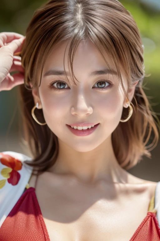 8k, Best Quality, masterpiece, Realistic,  Photorealistic, Super detailed, Natural Light,  VERY DETAILED FACE AND SKIN , Detailed eyes, Beautiful woman,  sexy poses , Beautiful Face, Realistic Face,   Beautiful Hairstyles , Realistic eyes, fine grain, Realistic Skin, Detailed skin, Beautiful Skin, charm, 超Realistic, Sexy cardigan, kind, Brown Hair,  cute Japanese girl , full body
Please redeem 、8k,), Red Shiny Micro Bikini、Heavy chest、smile、( completely naked men and women having sex:1.7,)),・Blue string bikini、Skin-tight bikini、In the heat、、 opens her mouth、Burstingly big breasts:1.4, Large areola、belly button、vagina、 spread your legs wide、 opens her mouth、Show your whole body、