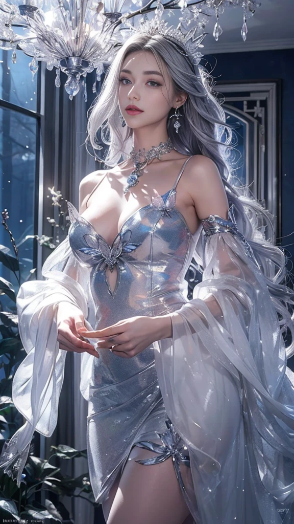 (raw photo:1.2), (photorealistic:1.4), (best quality:1.4), (ultra highres:1.2), (highly detailed:1.3), (HDR:1.2), (cinematic lighting:1.3), (detailed eyes), (facial details), (fur details), (snowy:1.2). ), Cute little fox, standing, (3/4 body portrait: 1.2), (furry tail: 1.2), (soft fur: 1.2), (moe: 1.2), (looking at the audience), (innocent expression), (soft light), (dreamy), (dream: 1.3), (ethereal: 1.3), (magic: 1.2), (snowflake: 1.2), (winter wonderland: 1.3), (whimsical: 1.2), (fun: 1.2), bust, solo, fair thighs