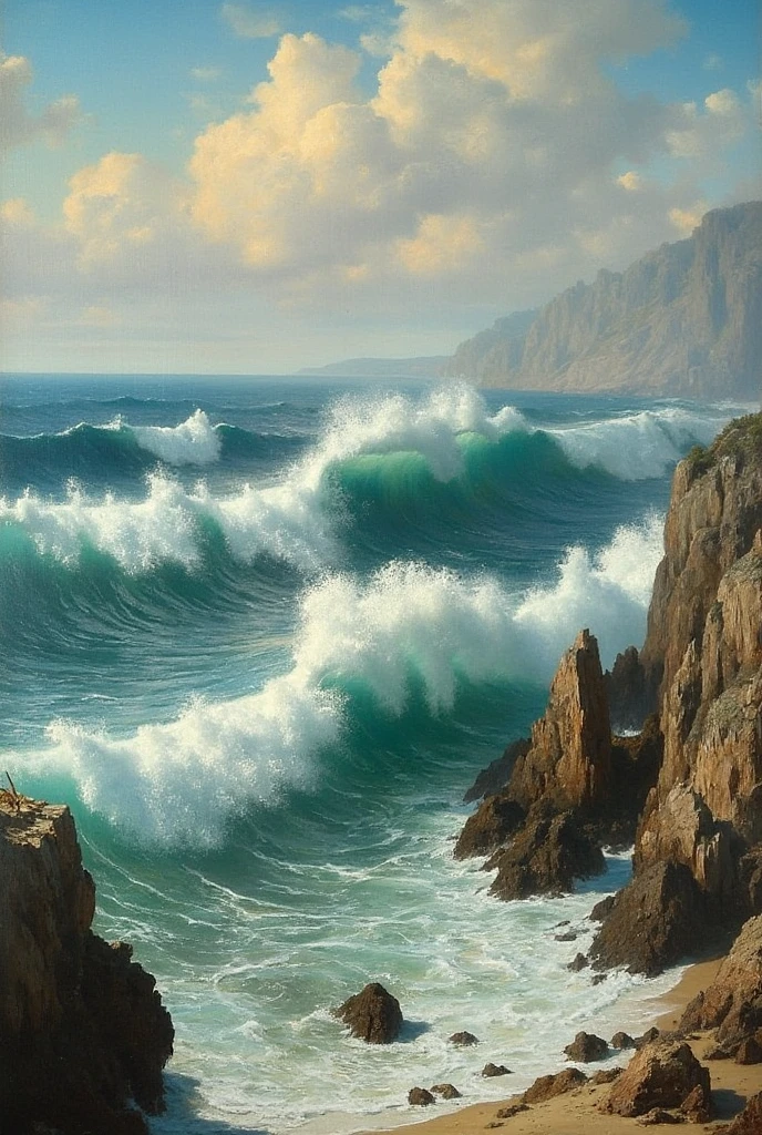 Painting “The Ninth Wave” (Ivan Aivazovsky)