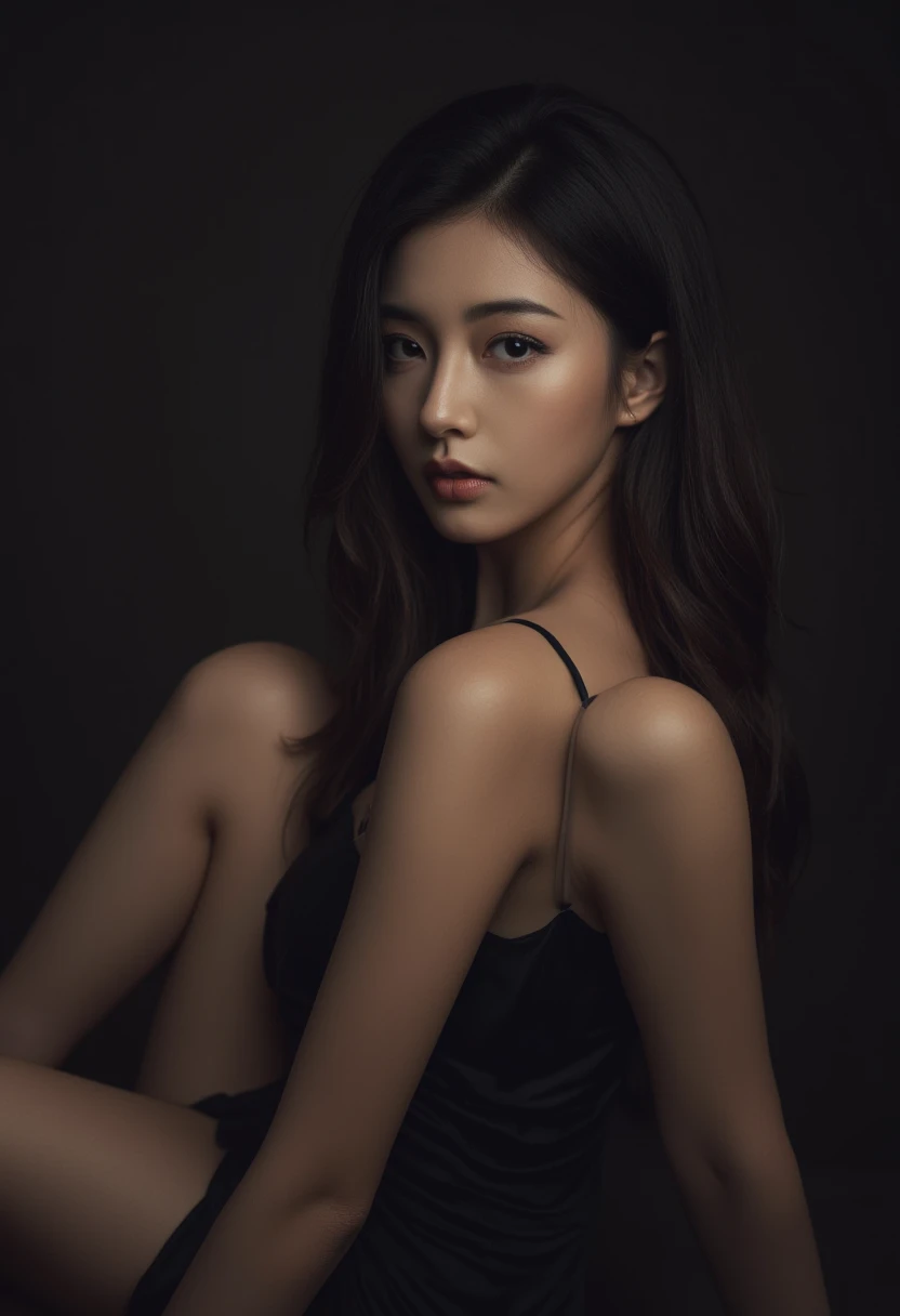 Stylist woman, slander legs, Korean actress, long legs, Detailed face , Beautiful eyes,   Beautiful Lips, Cinematic lighting, Photorealistic  , 8k, very detailed, realistic, Detailed,