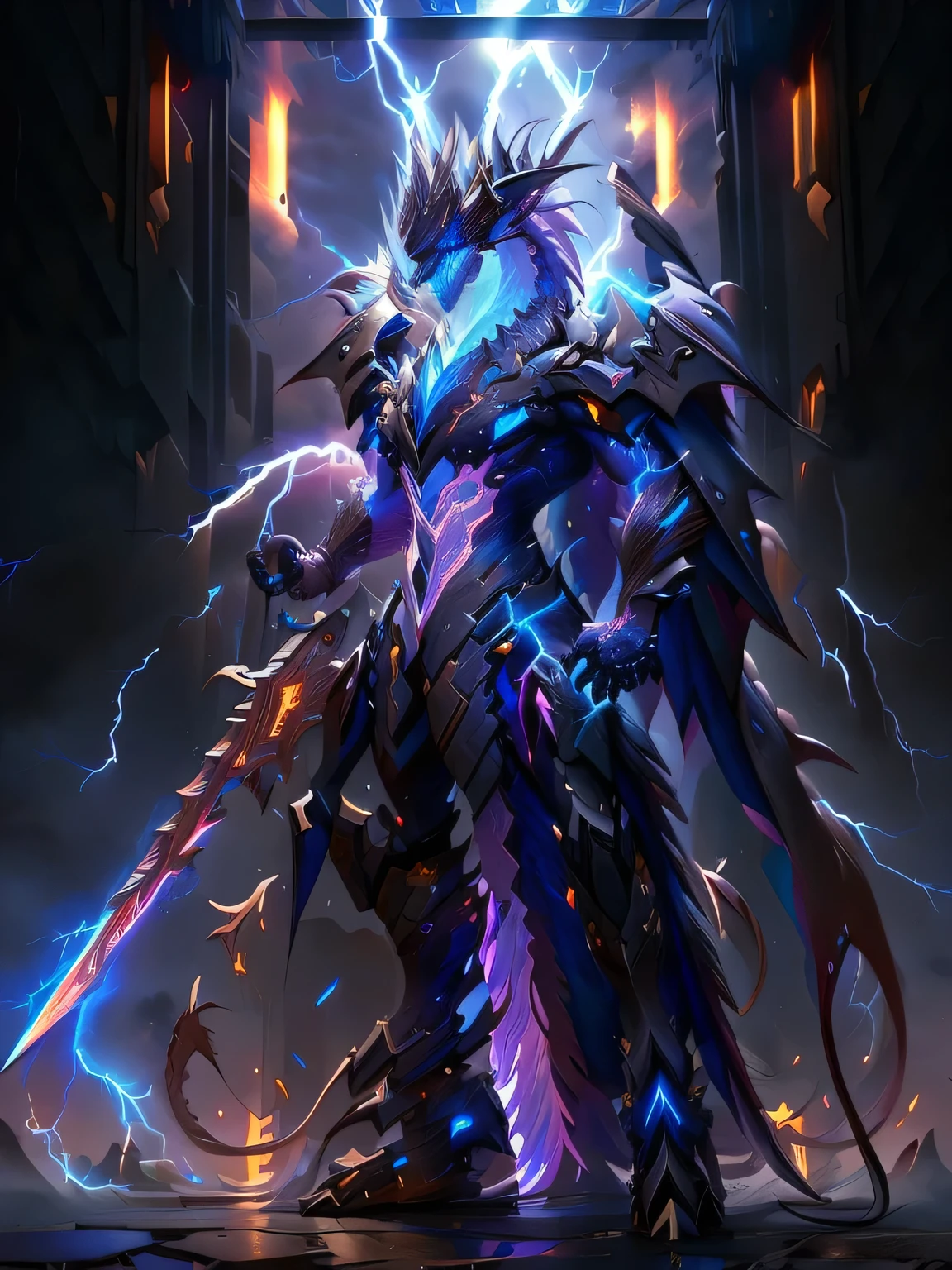 lightning element dragon