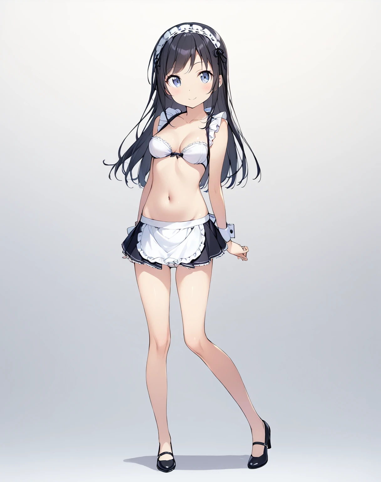 1 girl,White one-piece dress,frillskirt,black hair,black eyes,masterpiece, best quality, very aesthetic, absurdres masterpiece, best quality, very aesthetic, absurdres masterpiece, best quality, very aesthetic, absurdres,cowboy shot