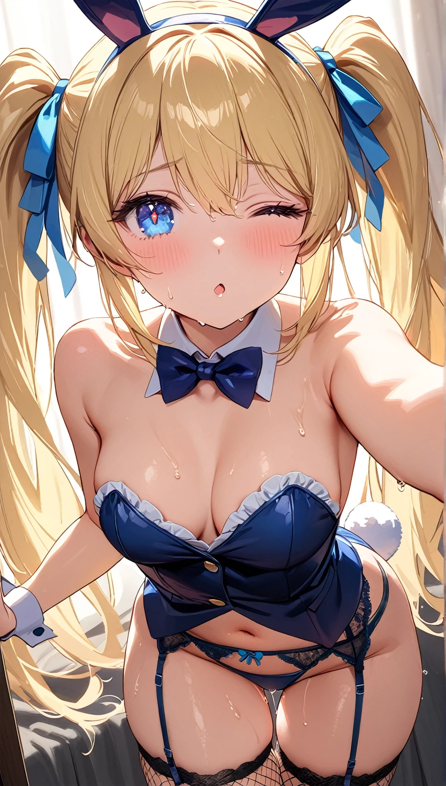 yoshino sakura, blonde hair, twintails, long hair, blue eyes,, large breasts, live stage, solo 12years old  nsfw naked, , Peeing, lactation, projectile lactation,  , Sweating profusely, Love juice, Wet Woman,  female ,