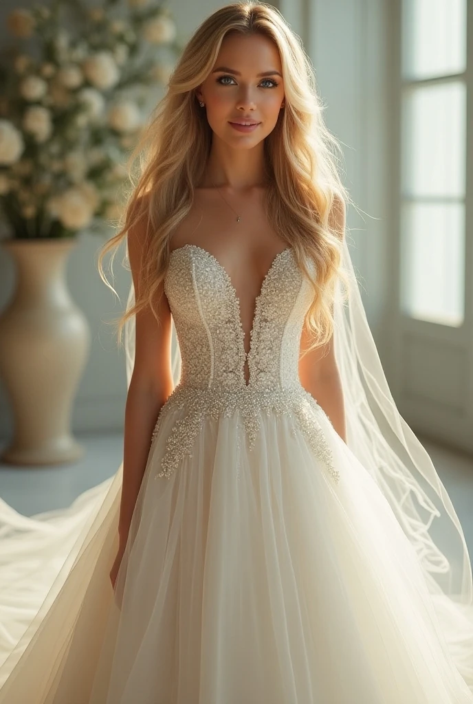 ((RAW images)),(Tabletop),(Highest quality, Realistic, In detail, High resolution, 8k wallpaper),(Super Detail),((Very delicate and beautiful)),Focus on the characters,Dynamic Angle,Look at the viewer with a fierce and lewd gaze,((alone)),Are standing,((Extremely obscene whole body)),((A princess wearing a gorgeous ball gown wedding dress with a voluminous skirt)),((Beautiful bride with a very naughty smile)),A detailed, beaming smile and eyes,Jewel-like eyes,((Very long and voluminous hair)),Gorgeous embroidery and lace,((Gorgeous corsage)),See through,(Gorgeous Jewelry Ornaments),Luxury hair accessories,Gorgeous jeweled tiara,Gorgeous frills,((Extremely obscene face and huge breasts)),indoor,Extremely obscene church wedding,((Extremely obscene whole body)),Hoop skirt,crinoline,very long wedding veil,(((A mix of bejeweled wedding dresses and lavishly embroidered Rococo ball gowns))), (((Extremely obscene and huge breasts bigger than her face.:1.99))), ((Beautiful golden ratio obscene face)), ((A beautiful bride in a tiny, extremely obscene wedding dress that is so obscene that it attracts attention from those around her.)),((((Extremely accurate anatomy)))),