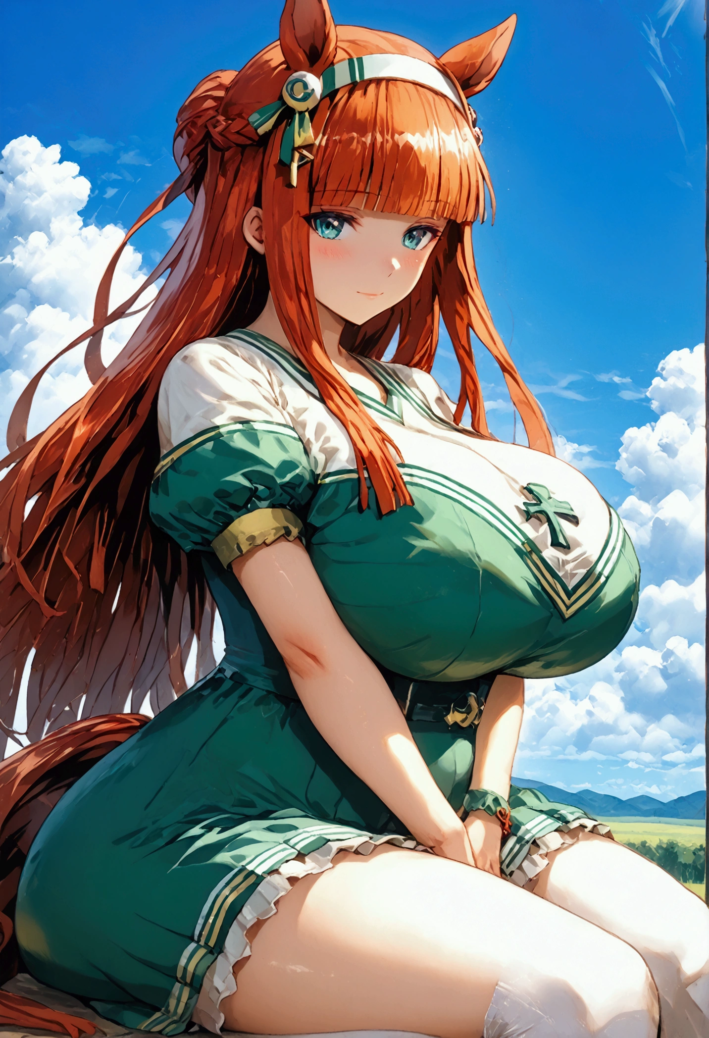 ((( Silence Suzuka )))、(  orange hair holding )、( long hair)、(((horse&#39;)))、(((horseの尻尾)))、(((Uma Musume Outfit    )))、(((Clothing))),((((Super huge, Abnormally swollen breasts))))、((((Large Breasts))))、、(((Super huge ass)))、(((Fluffy)))、((( plump body )))、(((Thick thighs)))、(((    illustration where they are five tall and show off their   )))、((( Look at the sky )))、(((Turf)))、(((競horse場)))、{{{Let me me me me me me me me me me me me me me me me me me me&#39;Let me me me me me me me me me me me me me me me me me me&#39;Let me me me me me me me me me me me me me me me me me&#39;Let me me me me me me me me me me me me me me me me&#39;Let me me me me me me me me me me me me me me me&#39;Let me me me me me me me me me me me me me me&#39;Let me me me me me me me me me me me me me&#39;Let me me me me me me me me me me me me&#39;Let me me me me me me me me me me me&#39;Let me me me me me me me me me me&#39;Let me me me me me me me me me&#39;Let me me me me me me me me&#39;Let me me me me me me me&#39;Let me me me me me me&#39;Let me me me me me&#39;Let me me me me&#39;Let me me me&#39;Let me me&#39;Let me&#39;Let&#39;s take a closer look}}}、{{{masterpiece}}}, {{{    best quality }}}, {{ultra-    Details}}, {{shape}}, {{{          sitting on the wall  }}},{{extremely     Details CG}}、{{unity 8k portrait}}、{{Fabric Shading}}、{{super     Details skin}}、{{     perfect anatomy}}、{{    Details}}、{{Moving Light}}、{{{beautiful     Details eyes}}}、{{{beautiful     Details Face}}}、{{{Realistic, Live Anime}}}、{{{ anime paint}}}、(     perfect face)、(非常に    Detailsな顔)、(     perfect eyes)、(ハイライツ)、(Perfect Legs)、(Perfect breasts)、(Perfect pose)、(      perfect body  )、((      のカウボーイショットを見るときは注意してください ))、(((((      Dynamic Depiction     )))))、(((((the above)))))