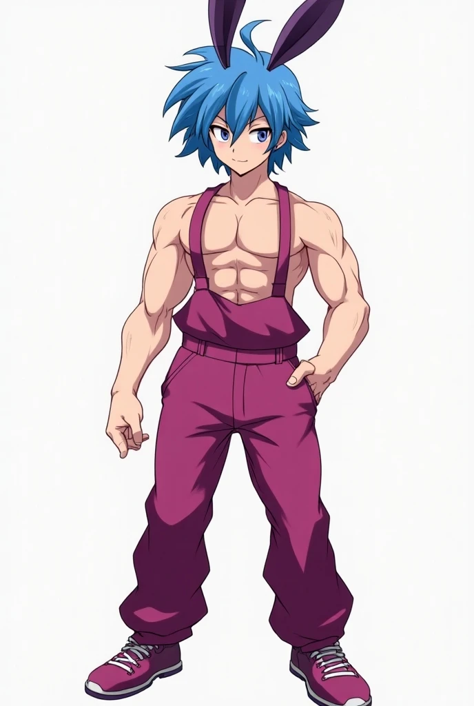 (masterpiece, Highest quality:1.2), smile, View your viewers, (((Huge muscles、Huge penis))),David,A tight suit with white lines,Sakuma Jirou,((Young boy,Little,Eye patch,Deep cobalt blue hair color,Long Hair)),Crying face,A lot of drool, sweat, and ,Looking into the distance,Shaking violently,Anal sex upturned teeth clenching harness,Imminent sexual activity