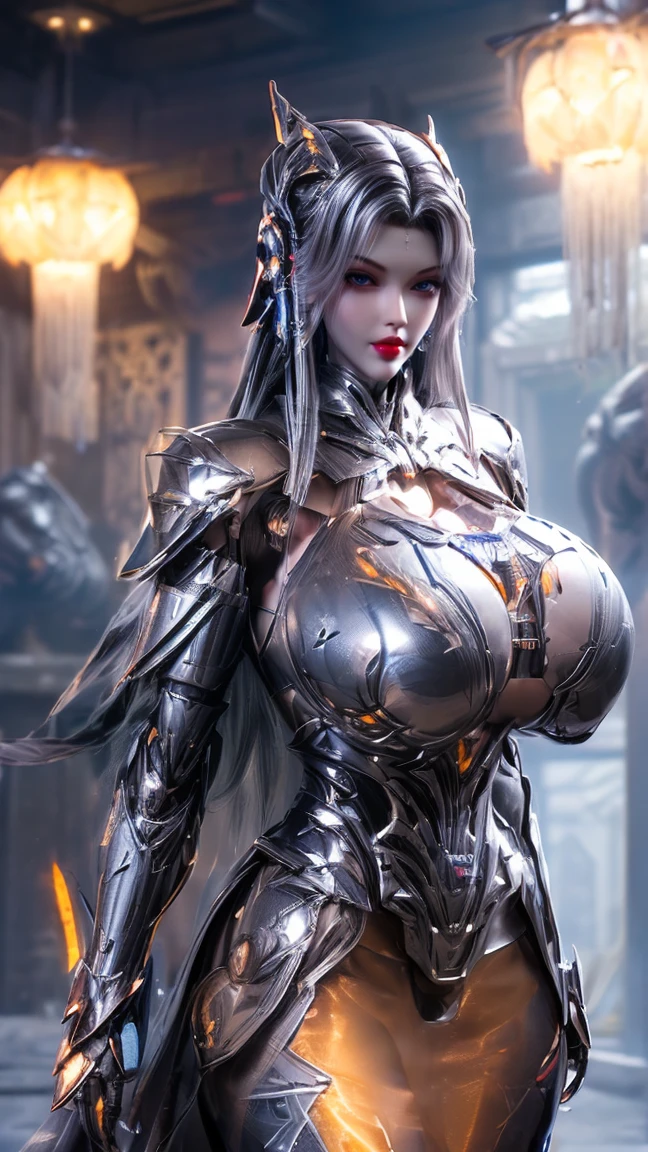 (surreal:1.5), AI GIRLGRNERATOR (Beautiful gray hair, Phoenix Gold Helmet:1.1), ((huge fake silicon breasts:1.5)), ((split:1.5)), (muscle abs:1.3), (full-body shot),((Dark Shiny Futuristic Mech Armor Cropped Top, Black mecha tights,portrait:1.5)), ((busty adult, Sweaty body:1.1)), (looking at the audience:1.3), (Female focus:0.8), (HALLRoom OF FUTURISTIC SPACE STATION:1), (Glossy white_Room:1.3), Super texture, (4X multi-anti-aliasing), ((Unreal Engine 5 Rendering)), Physically based rendering, ultra high definition, 16K, 1080P.