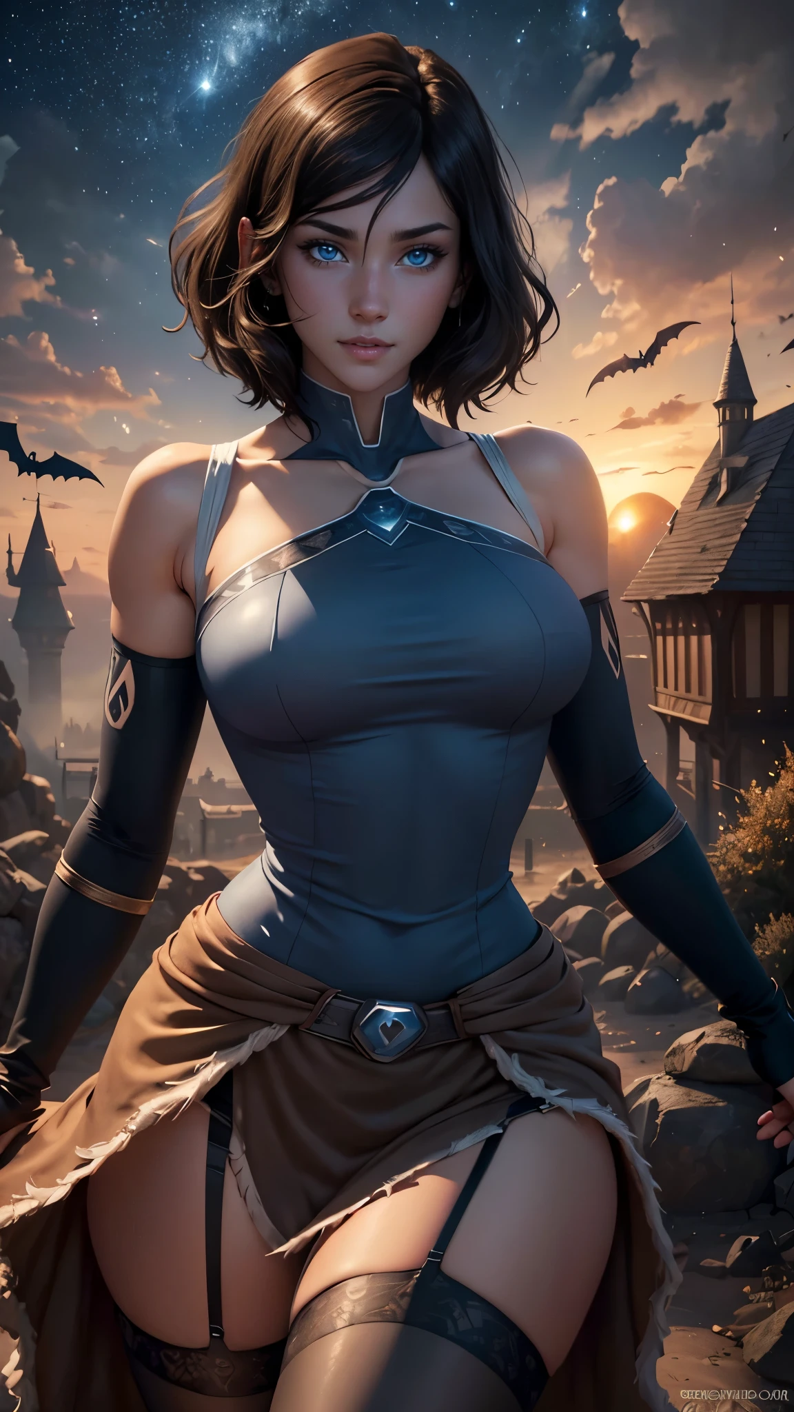 Uma garota, Sozinho, (Busto, tronco, Vista frontal:1.2), arte conceitual, assassin, capuz, Capa, cabelo preto, olhos vermelhos, cintos, shoulder-cintos, espartilho, (obra de arte, Altamente detalhado, olhe para o visualizador, fundo cinza desfocado brilhante, fundo pulverizado gradiente, fundo desfocado:1.2)