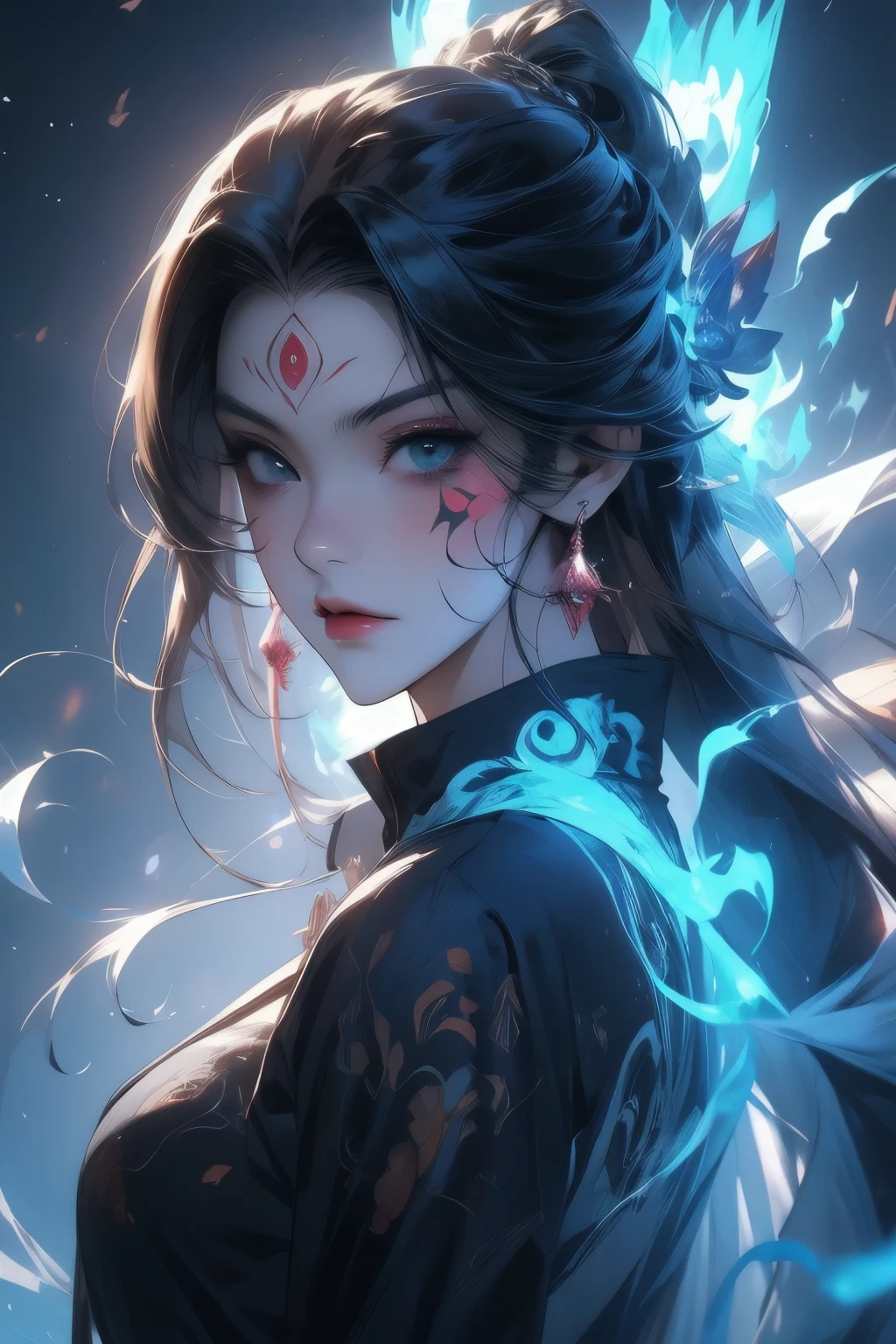 Anime Characters With Weird Faces And Glowing Heads, Beautiful Girls In Demon Slayer Art,face paint, Detailed Digital Anime Art, 4k Detailed Digital Art, 4k Manga Wallpaper, Detailed Anime Character Art, Epic Fantasy Digital Art Style, 8k Badass Anime, 4k High Detail Digital Art, 8k Anime Art Wallpaper, 4k Anime Art Wallpaper, 4k Anime Art Wallpaper