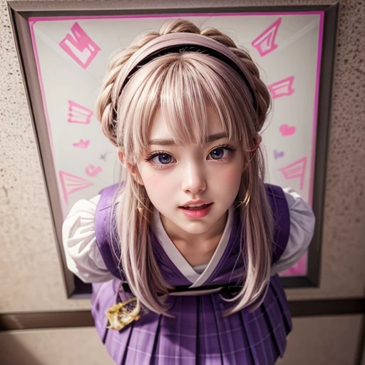 ( butt focus, Through wall, Glory wall pose:1.2),  Female School Student Uniform , ,  Clear Puni Sparkling Pearl Skin , No leg wear,  Price Tag Nameplate  . (  Character Concept Art  :0.88),   various types of hair colors , ((( Nogizaka Face Variations )))    very detailed very cute face variations,  perfect anatomy,  like Seductive Gaze with Elaborate Eyes  (Shining Highlights:1.2), Double eyelid details[ Voluminous Long Eye Lashes ],  Small Shiny Red Lips 、 with Beautiful Details , Bewitching tongue, PUNIPUNI Blush   { ( Dynamic and Joyful Expression Vivid Rendering:1.4) | (:d) }, (Big Eyes:-1) . (Clarity:0.8) glory_wall ( butt focus)