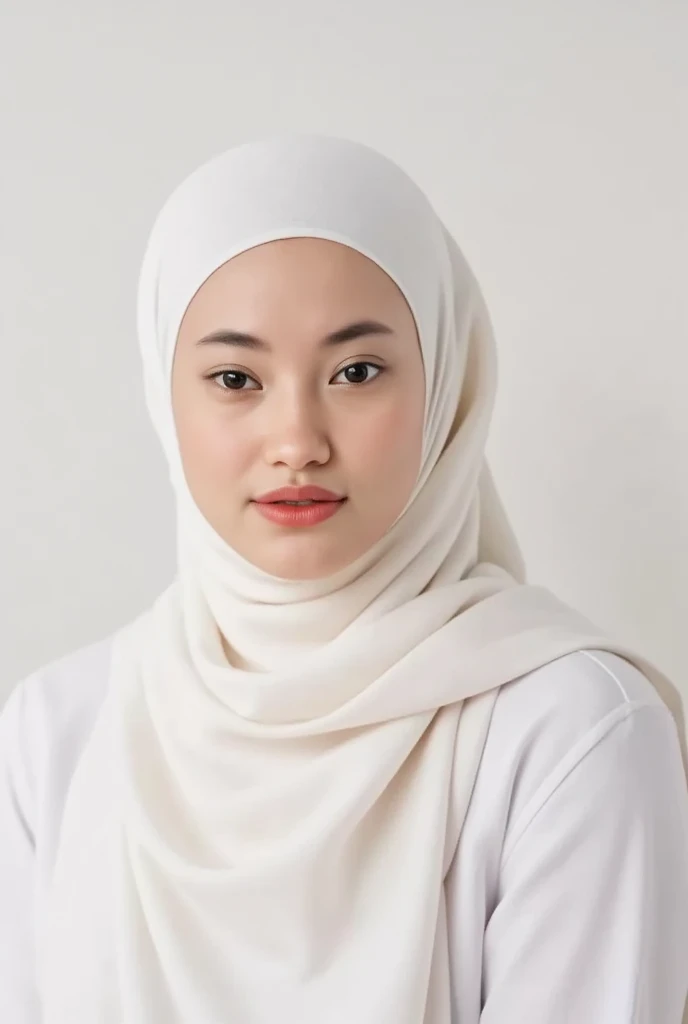 beautiful Indonesian High school girl, (wh ite hijab), young, seragamsmahijab, schoo 1, full body, realistic, photorealistic, photo- realistic:1.37, (best quality, 8k,highres,mast erpiece:1.2), ultra-detailed, HDR, UHD, studio lighting, extreme detail description, profess ional, vivid colors