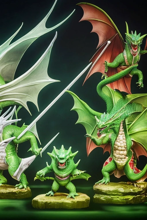 three green dragon with sunglasses and a white diaper are standing in a row, dragon-inspired cloth robes, as atlantean reptilian warriors, dragon - inspired suit, dragons, chinese dragon concept art, full body dragon concept, as an anthropomorphic dragon, ultraterrestrial dragons, by Adam Marczyński, dragon art, cgsociety 9