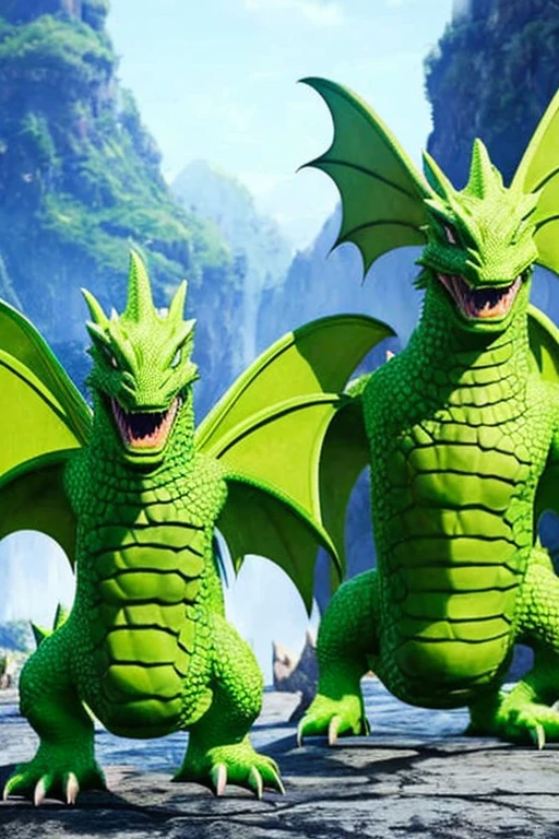 three green dragon with sunglasses and a white diaper are standing in a row, dragon-inspired cloth robes, as atlantean reptilian warriors, dragon - inspired suit, dragons, chinese dragon concept art, full body dragon concept, as an anthropomorphic dragon, ultraterrestrial dragons, by Adam Marczyński, dragon art, cgsociety 9