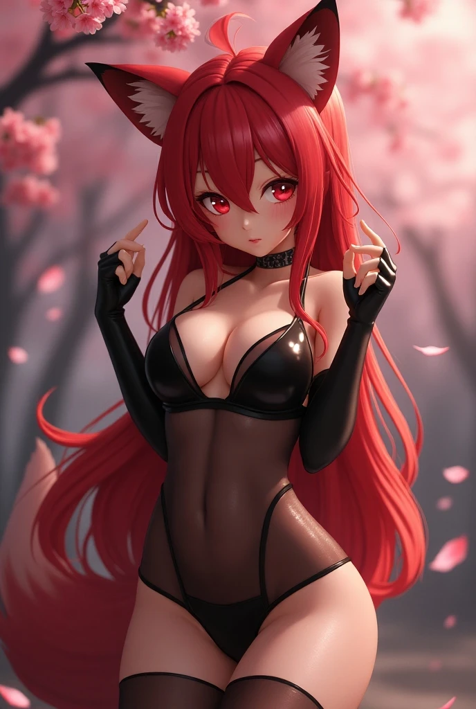 Draw Zero from "Zero two" unclothed, and make her a little more voluptuous