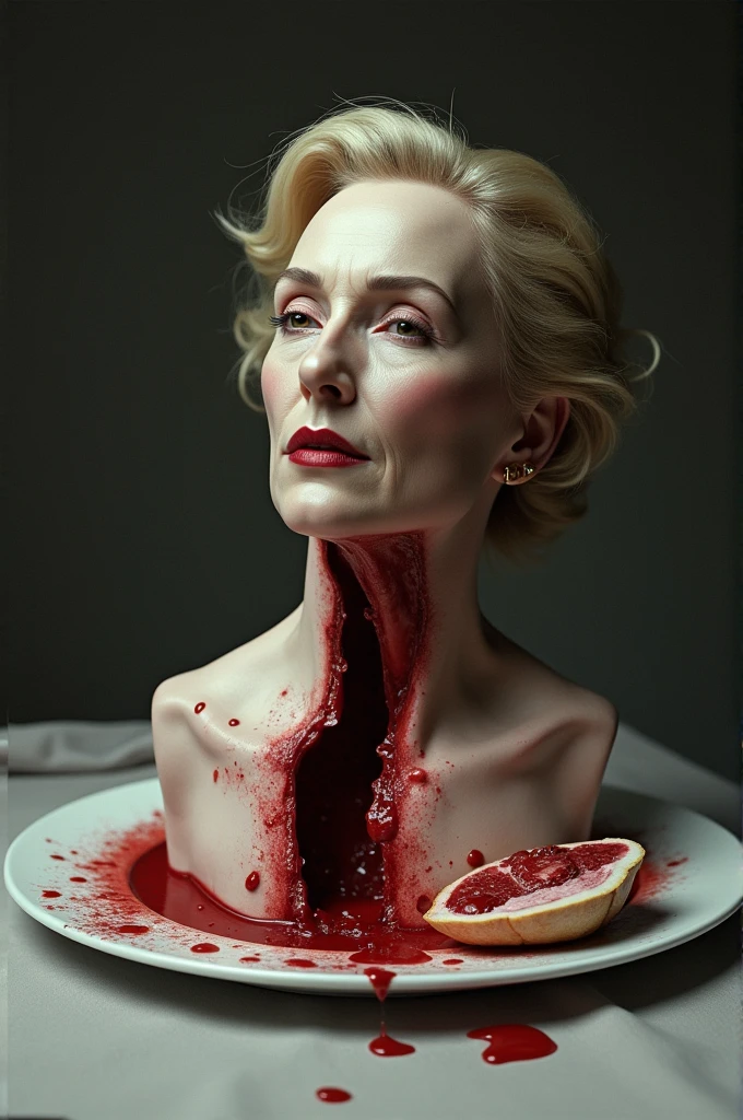 cannibalism,Broken foot,dead body,Beautuful Women