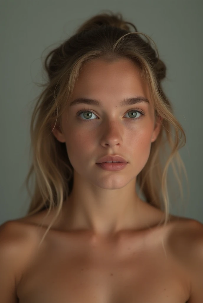 (((Amy Coney Barrett:1.5))), (((15yo:1.3))) cute teenager, cute, (((young face:1.3))), (((adolescent body proportions:1.3))), youthful appearance, ((tight hair bun:1.1)), small perfect breasts, flat chested, slim figure, skinny, runner's body, narrow hips, thin lips, narrow lips, with a terrified expression, totally nude, (exposed breasts), realistic nipples, anatomically correct nipples, (vagina), artful nudity, (full frontal nudity), (highdetailskin:1.2), 8K UHD, Digital SLR, Soft lighting, High quality, Fujifilm XT3, perfect figure beautiful woman:1.4, Slim abs:1.1, RAW photo. Full body view, (with the word "$20 suck $50 fuck" written on her chest), (sweat glistening her chest), heavy drooling, saliva, sweating, on the street in a ghetto neighborhood at night, trash and garbage everywhere, standing obediently, (squatting), spreading her legs, lying down, on her knees, bending over, ((dancing)), action, motion, teasing, confident. Various poses, cowboy shot.