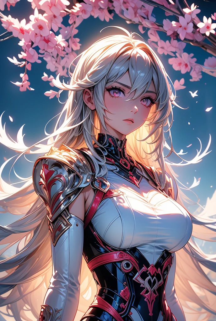 best quality:1.5), (ultra-detailed:1.5), (()), ((best quality)), (high resolution), (illustration), (an extremely delicate and beautiful), (ultra detailed beautiful face and eyes), 1girl, leaning forward sharp focus, ray tracing, 1girl, silky hair, multicolored hair, Whitehair(innercolorCherryblossom )background(sakura tree, day light), eye color(White pink, high definition,)inner eye (sakura),volumetric lightning, super_long_hair、have a weapon(katana)、naked looking_all(score_9:1.2), (score_8_up:1.2), (score_7_up:1.2),solo,Perfect anatomy,(one cute girl:1.3),(Line art:1.3),(Soft atmosphere:1.3),perfect anatomy,(A soft anime-style image capturing a delicate and ephemeral atmosphere),Enhance the anime screencap by adding a watercolor background, further elevating the dreamy and ethereal aesthetic. This scene, now rendered in 16k wallpaper resolution, merges the delicate beauty of the girl with pale skin and natural hair with a soft, lush watercolor landscape.The natural big breast  ,super intricately designed transparent super dress armor and her captivating eyes are set against a backdrop that mimics the fluid, blending colors of a watercolor painting, adding a layer of artistic depth and emotion. The perspective from above at a dutch angle, combined with the watercolor effect, creates a composition that feels like a floating, dream-like world, glowing aura around her are now part of a canvas that blends reality with imagination, inviting the viewer to step into a tranquil world of soft hues and poetic beauty, all encapsulated within a serene, BREAK,(best quality:1.3),(best masterpiece:1.3),(very aesthetic:1.2),(absurdres:1.2),newest,(intricate details:1.2),ai-generated,absurdres extremely detailed CG,depth of field,dynamic angle,dynamic pose、groin、
muscular female, fit, abs, leg muscles, arm muscle、