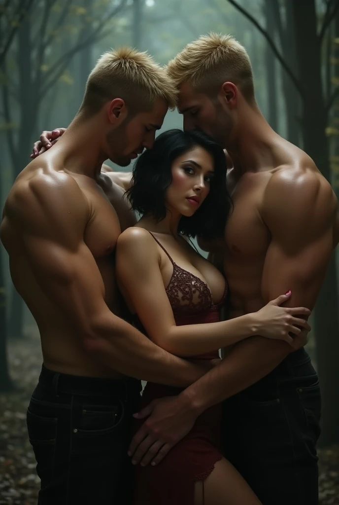 One naked princess is being tortured and being raped by several of muscled beard male soldiers of roman empire. (Full body shot, perfect feminine body, exposing saggy big breasts, exposing genital ,no panties,no bra.). (Best Quality,4K,8K,hight resolution,masutepiece:1.2), Ultra-detailed, (Realistic,Photorealistic,Photorealsitic:1.37), Illustrations, Eyes and faces with detailed, Realistic skin texture, Strong and dynamic body, erotic action, Dramatic Lighting, Vivid colors, Bokeh.in roman period,the male soldiers are holding and rubbing her breasts hard from behind.The soldier is lifting the nig breasts of the princess. The naked soldier's waist is attatching to the leaning forward princess's hip from behind.there is only one female in this scine.
