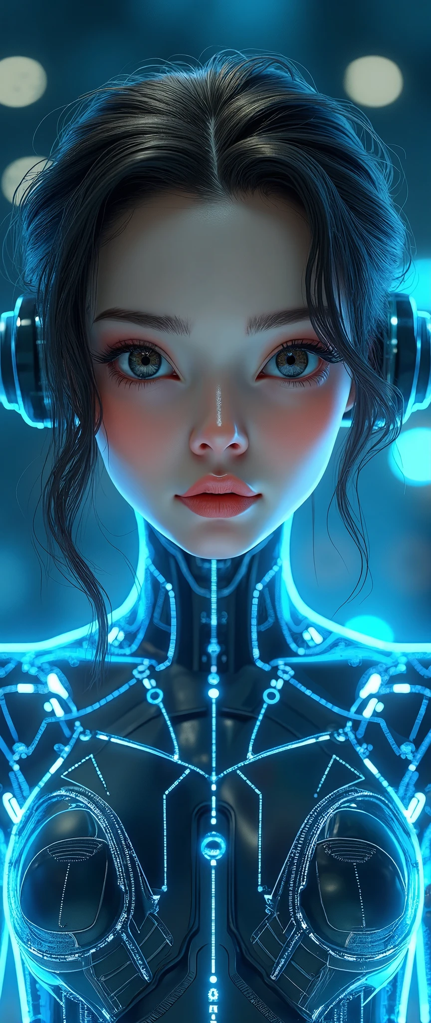 (masterpiece:1.2,Exceptional Quality,Mirror-like, movie-like experience, photorealistic:2.0,RAW Photos:2.0,Super detailed),8k,wallpaper,(Representing blueprints through holograms:2.0),(Beautiful woman:2.0),Female Cyborg,(Female Cyborgの設計図:2.0),(Draw the front view:2.0),(Avant-garde design:2.0),(Drawing detailed blueprints:2.0),(Beautiful Face,beautiful eyes,Beautiful Hair),(3D Animation:2.0)