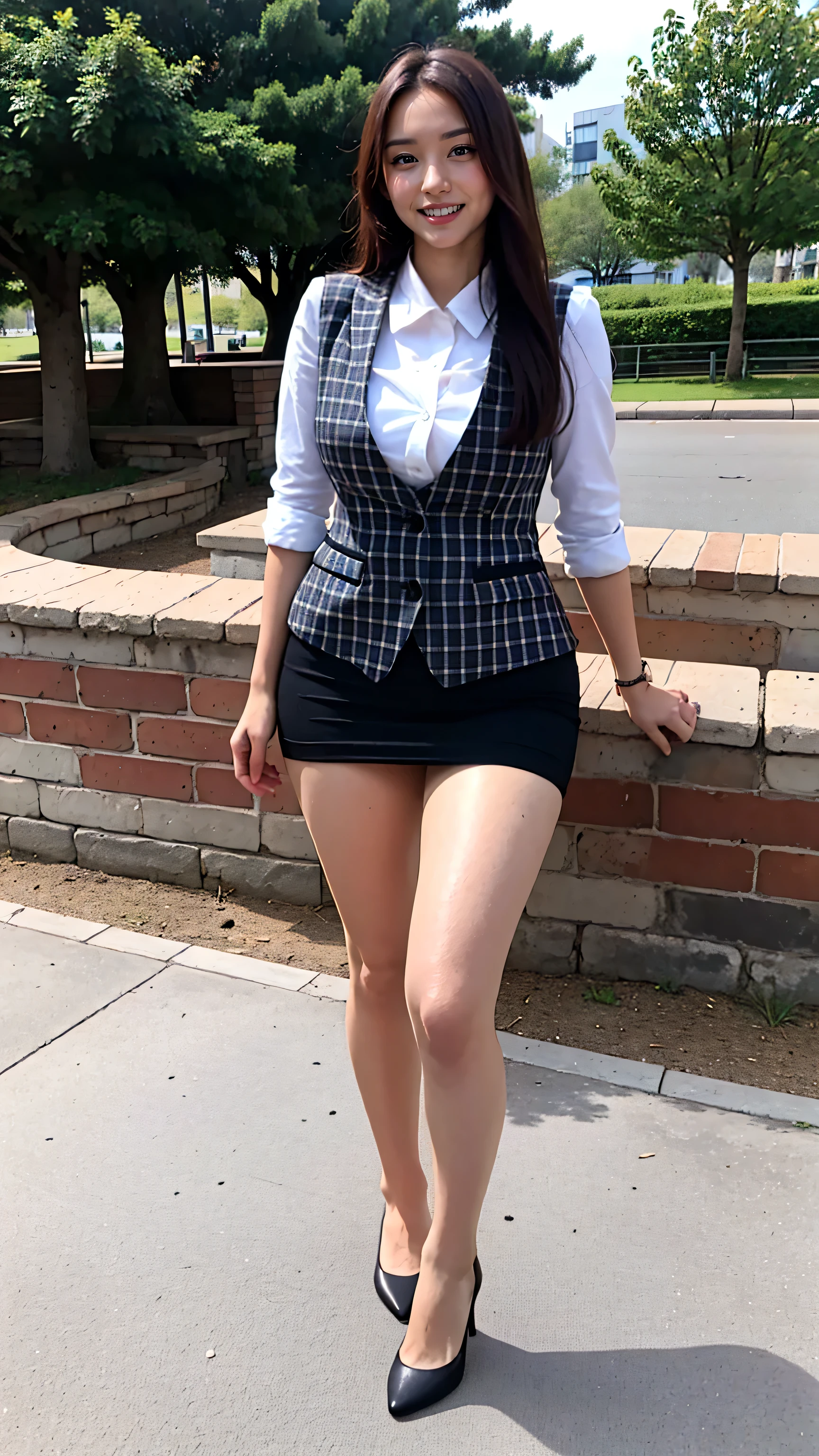 (((full bodyesbian)))、((School Uniforms))、((1a person))、Close to the subject、((a chool buildings)))、(((ssmile)))、(((nude)))、((Extraordinary beauty))、((sexy pose))、Photorealsitic、Beautiful detailed eyes、Hyper-Realism、highcontrast、Ultra HD、realistic skin textures、Top image quality、top-quality、超A high resolution、Fine details、Very meticulously, hi-heel