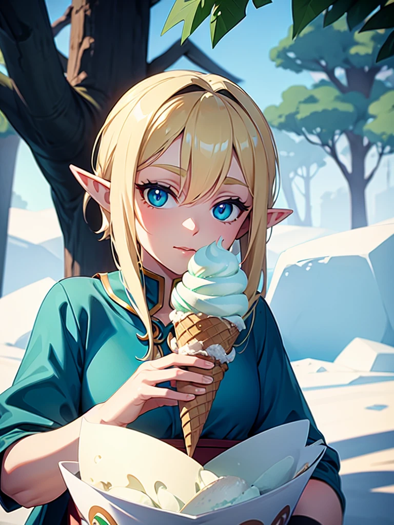 1080p, ice cream, elf, pusse