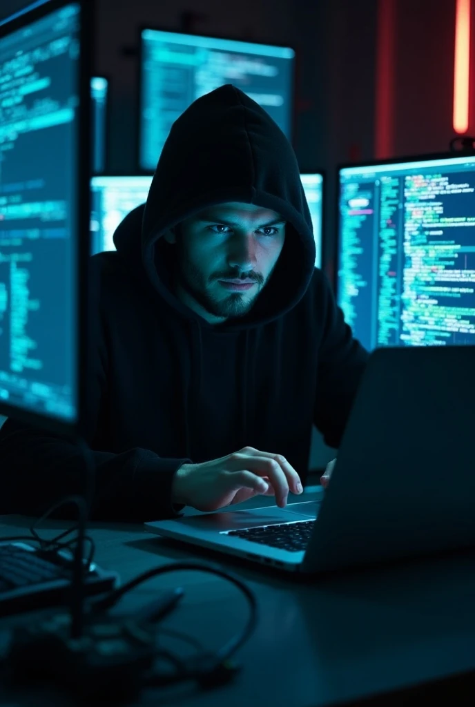 Hack with a computer 