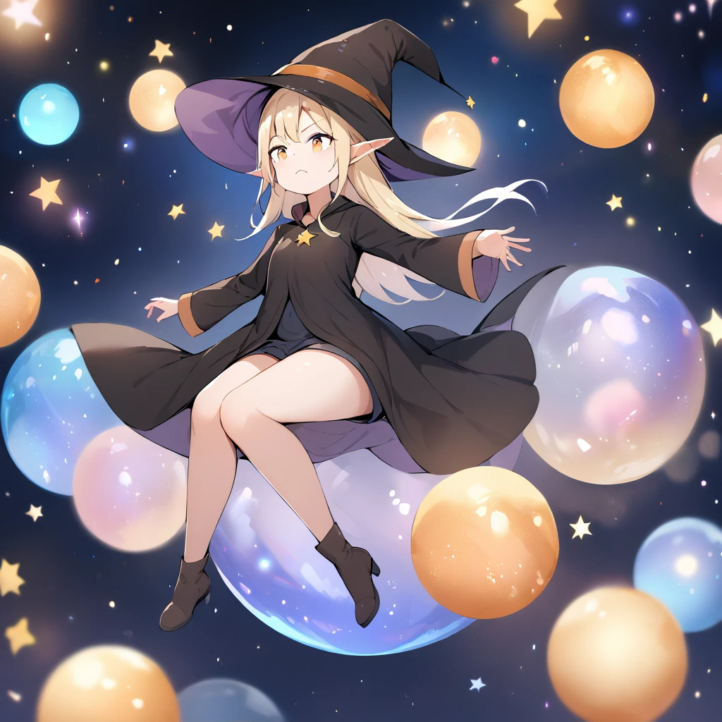Masterpiece, Top quality, (1 beautiful girl), junior high school student, Blonde, short Hair, Braided hair, wavy Hair, blunt bangs, standard weight, (small breasts):1.1, cleavage, (very large dark sorceress long robe with hood):1.3, pleated skirt, (sexual climax):1.2, nose blush, open mouth, closed eyes, saliva, crying, (tentacles sex) beautiful scene of outdoors, from below, tentacle bound wrists and legs