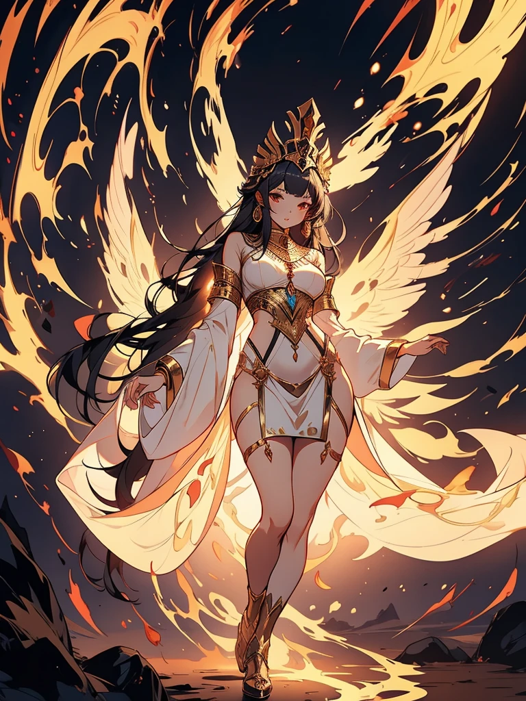 ((highest quality)),(ultra high resolution),(Super detailed),(detailed description),((best CG)),(best work of art),super precision art,amazing drawing art,(Fantasy art with precise details:1.5), ice flame