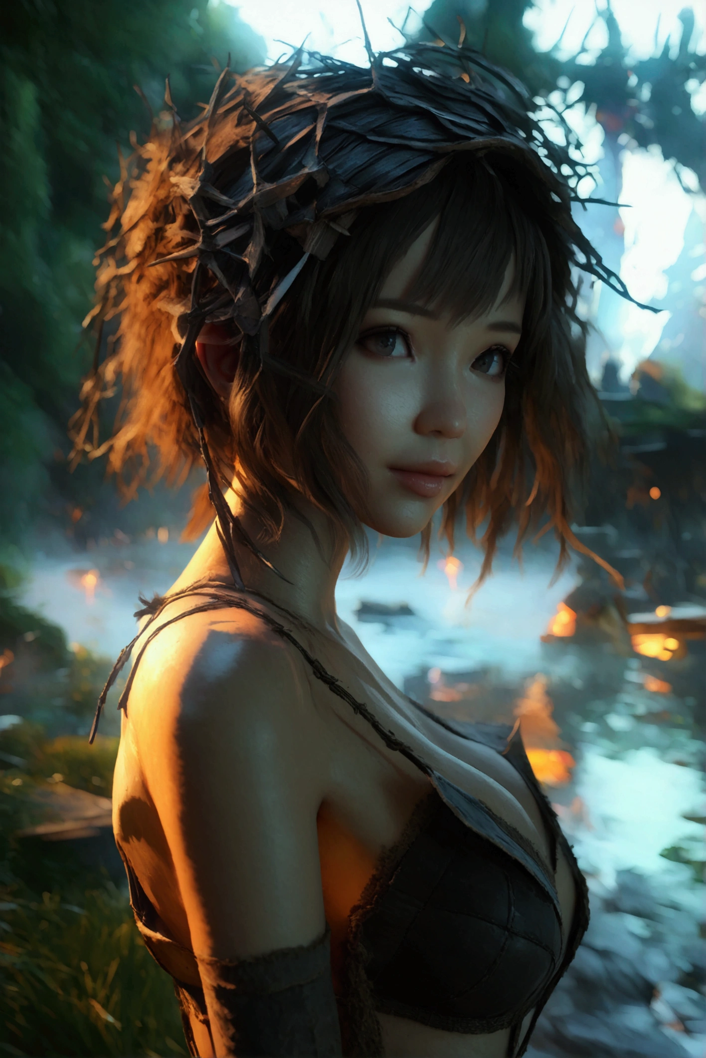 Ultra photo realsisim (((concept-art))) (((Old-fashioned landscape ))), 8k解像度 ,ultra cool , Ultra photo realsisim , scifi style ,Drama Lighting, Ambiance Lighting, hyper-detailing features, Ray traching, 3D, 灯光 , dark shadow , On ArtStation {x} presented in an unrealistic Engine 5 rendering {x}, (( Center Focus )),hyper-detailing, extremly high detail , 4K, hyper-detailing特征 , hyper HD, HDR, hyper-detailing特征