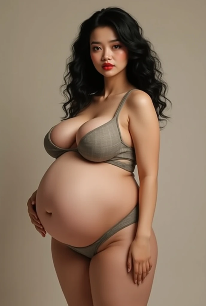 Picture of a woman with big breasts