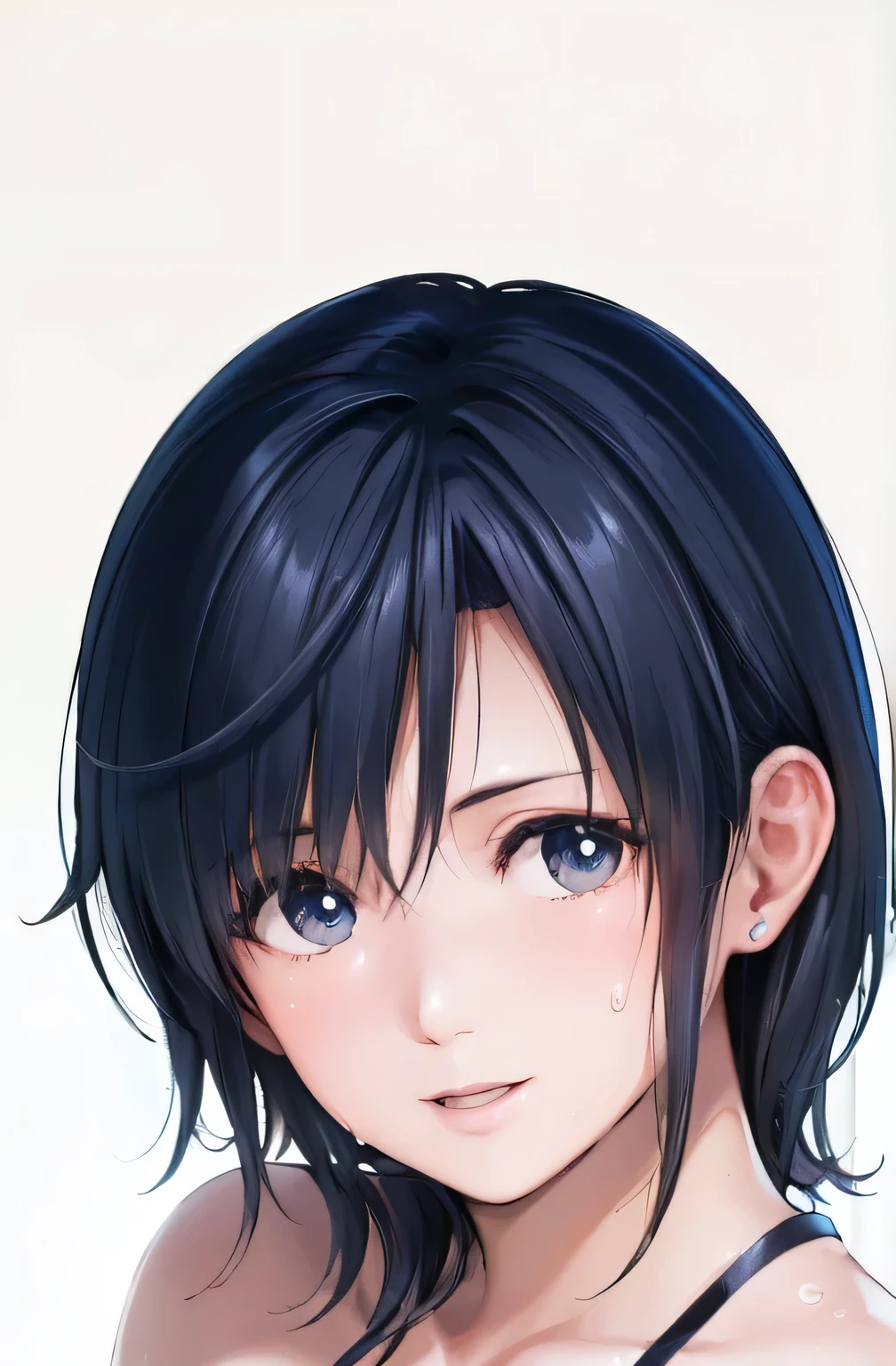 (top-quality、8k、32K、masterpiece、 NFSDW:1.2)、(Original photo)、(Realistic)、( photorealistic:1.2)、( Kampala)、Super detailedな、 very beautiful faces and eyes、One Girl、Round and small face、 Big Breasts Thin Waist 、Delicate body、( close-up、top-quality、High detail、 rich skin texture 、 NFSDW)、( best quality 、8k、oil、masterpiece:1.2)、Super detailed、(Realistic、 photorealistic:1.37)、 bright color、(((Thick pubic hair)))、((( an image of a very cute and beautiful Japanese woman crouching and opening her legs in a big M-shape )))、(((Cleavage)))、(((I have brown hair)))、((( very long hair )))、((( belly button visible )))、(((Full body photography)))、((( White wall background )))、((( fashionable hairstyle )))、(((Completely naked)))、(((White background)))、(((Quiet look)))、(((I am sweating)))、((( My face turned red )))、(((I am smiling)))、(((Touching your face)))