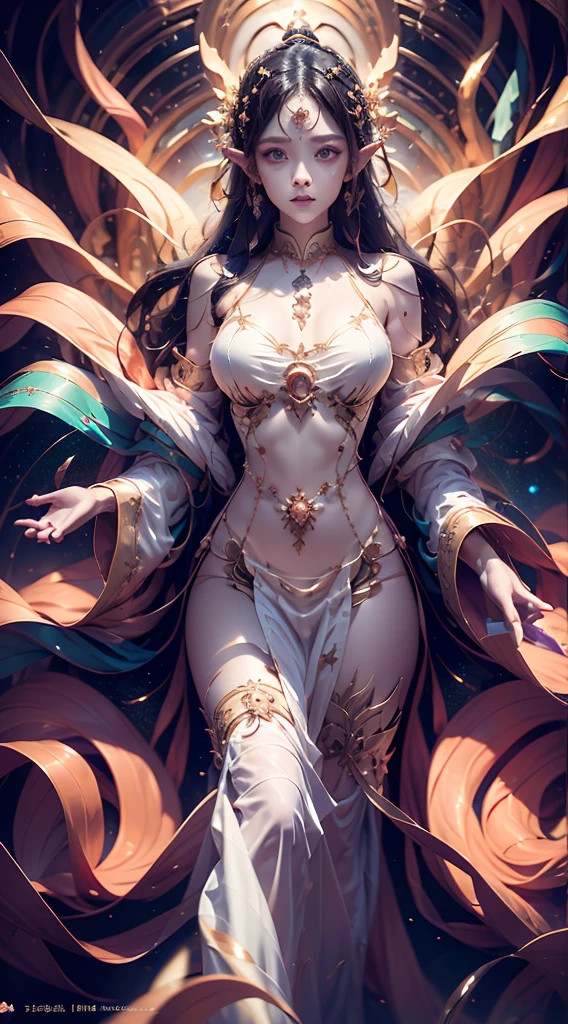 Gaia, Mother God，august，Great，Busty goddess，Purple clothing，full bodyesbian，Flower frame，Decorative panels， abstract artistic， Alphonse Mucha （tmasterpiece， best qualtiy， A high resolution： 1.4）， A detailed， Complicated details， 4K， Color splattering， Line art， Fibonacci， starrysky， natta， exteriors， Clouds， Reflectors， Eau， magick， （tarot cards），Cards， （（beautiful golden crystal star）） buliding， palaces， Patterned， Sumeru， Clouds， themoon
