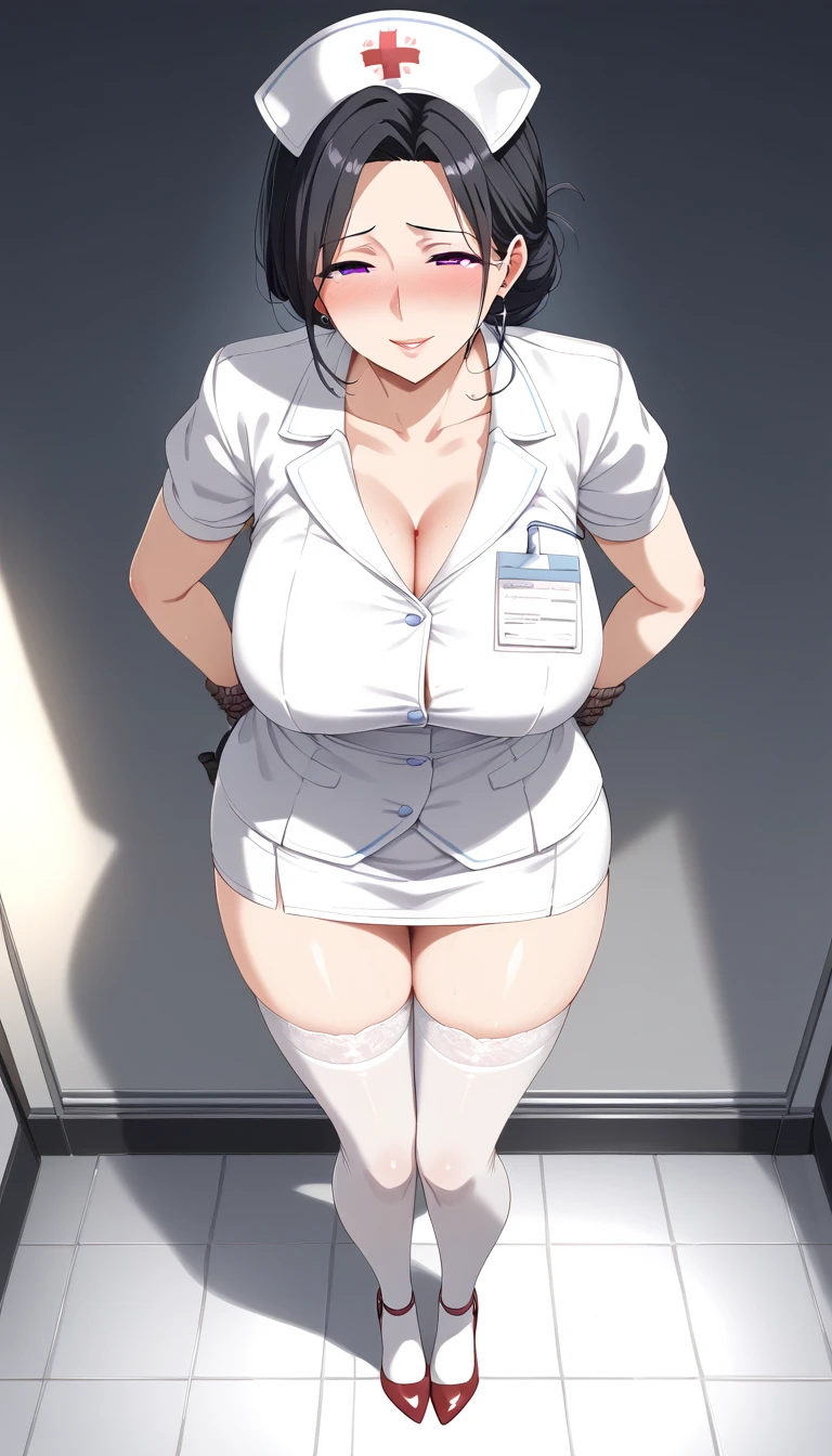 realistic beautiful doctor、amazingly beautiful、(doctor&#39;white coat:1.8), collared shirt、Red bra shows through、(highest quality、8K、32k、masterpiece、nffsw:1.3)、超A high resolution,(Photoreal:1.4),Raw photo, detailed face,,beautiful hair, ((doctor style)), , red micro miniskirt with frills、 natural makeup,, big and full breasts、Inside the hospital, detailed background, perfect lighting, written boundary depth, beautiful shadow gradation,Stethoscope ,flip up the skirt、No panties、Bare pussy、wet body