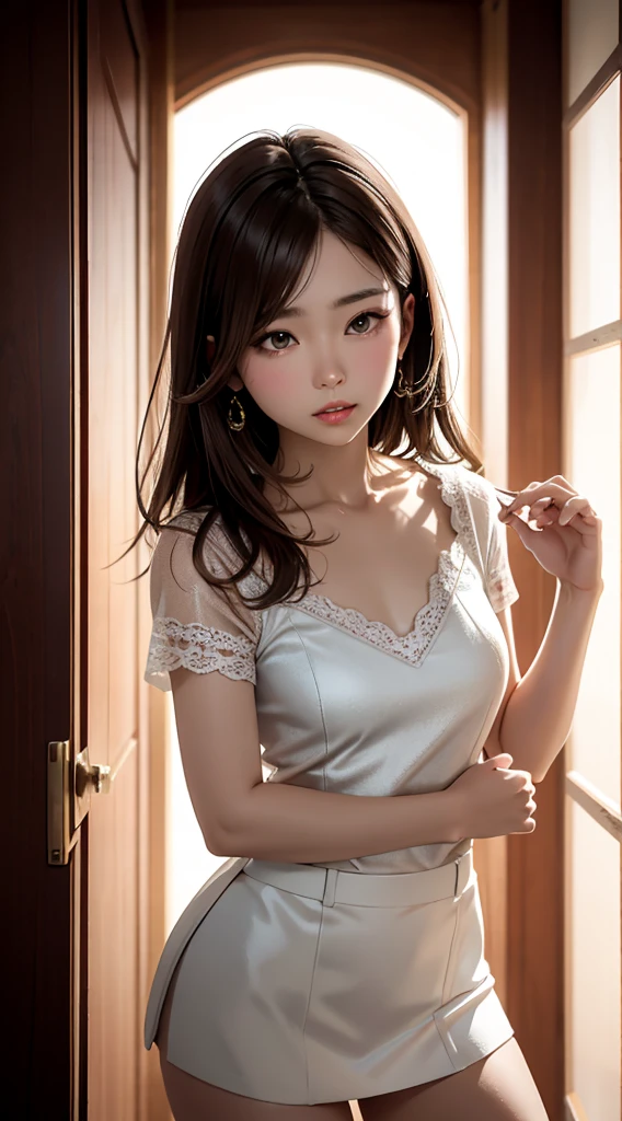 8K、cute、Adult Girls、gravure、detailed、hair