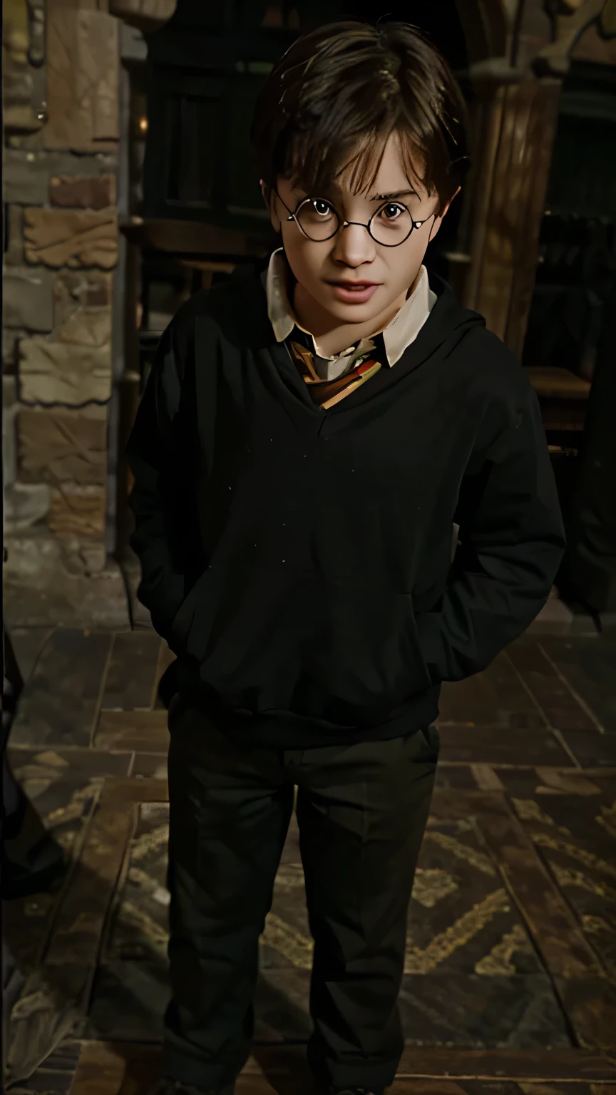 ((Harry Potter)), 16 anos, garoto jovem,((melhor qualidade)),sem roupa, pelado, bonito,fortinho, tanquinho, penis rest hard erect