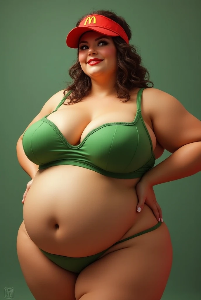 (Highly detailed face:1.4) (Smile:0.7) Nikon D850, film stock photograph ,4 Kodak Portra 400 ,Camera F1.6 lens ,Rich colors ,Hyper realistic ,Lifelike texture, Dramatic Lighting , cinestill 800, 1、(40YO)、((ssbbw))、Curvaceous、huge-breasted、Huge belly、Big belly、Big belly、((Beautiful navel is coming out))、Huge belly、Ultra-obesity、Round belly in mega fat belly、fat arms、fat legs,wide body,maikurobikini、slingshot、(After extreme weight gain),shoulder-length hair,(a blond)、Mature fat face,(Megawide berries),Belly overhang,Dark eyes,((Master Pieck))e))、(((top-quality))), ((ultra-detailliert)), cinematic lightening, ((coustics)), lensflare, The brilliance of beautiful details, depth of fields, light leaks, Amazing, finally detail , ((8k_wallpaper))、 chromatic abberation、lighting particle、