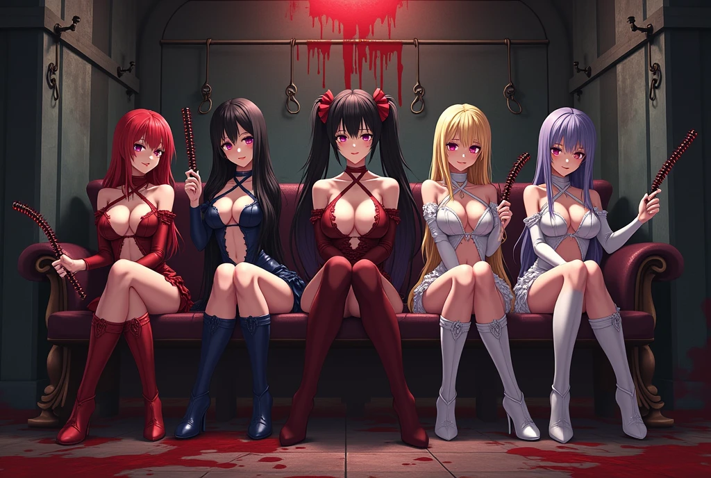 Bikini string girl, Zombie Blood,Bikini girl gets surrounded by zombies