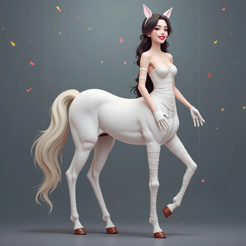 (hyperrealistic), (illustration), (high resolution), (8K), (extremely detailed), (best illustration), (beautiful detailed eyes), (best quality), (ultra-detailed), (masterpiece), (wallpaper), (detailed face), solo 1 girl, white wavy hair, korean, heterochromic eyes, small moles under the eyes, loose white shirt, yoga pants, big breasts, long legs, tight abs, camel toes, dynamic pose