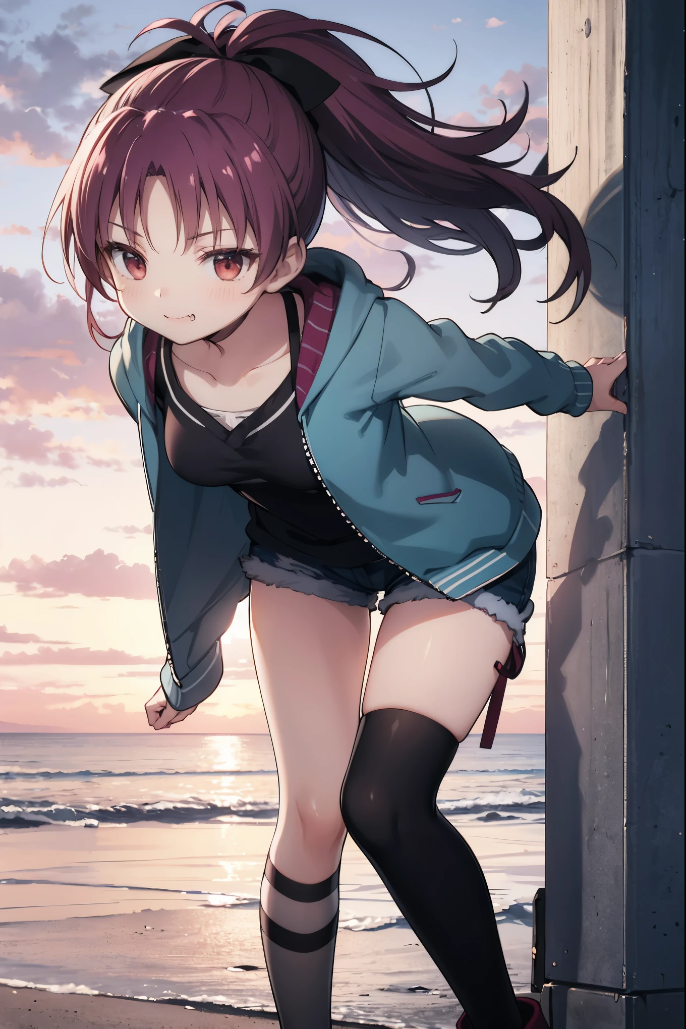 1girl, full body, sitting, from below,
