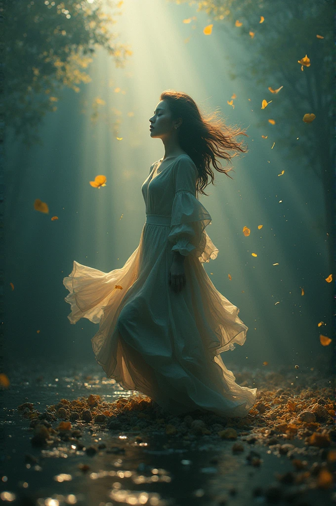 I am the most beautiful image with few elements creating balance, tranquility, equilibrium of all times using all the things that exist , The message I want to convey is that I am real, very real, from this dimension of reality. ,48 k rule of thirds