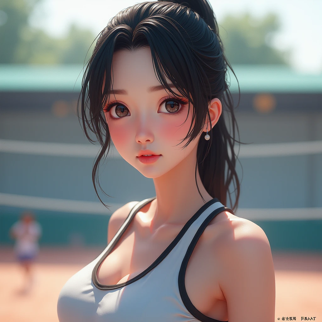 sandy blonde dutch braided updo hair,1girl,  gymnast performing in a competition, wearing pink gym clothes, in a dark gymnasium under a spotlight,  Upper BodyFrom Above,
nsfw,
(ultra realistic,32k, masterpiece:1.2),(high detailed skin:1.1),( high quality:1.1),
detailed hair,
intricate detail,
(detailed realistic background:1.3),
realistic lighting,
[cinematic lighting|sunset lighting],
hyperrealism,
soothing tones,
muted colors,
high contrast,
soft light,
sharp,
artistic photoshoot,
cute,slender,european, eyes,pale cheeks,square face shape with angular jaw,natural "no-makeup" makeup, heavy rain,