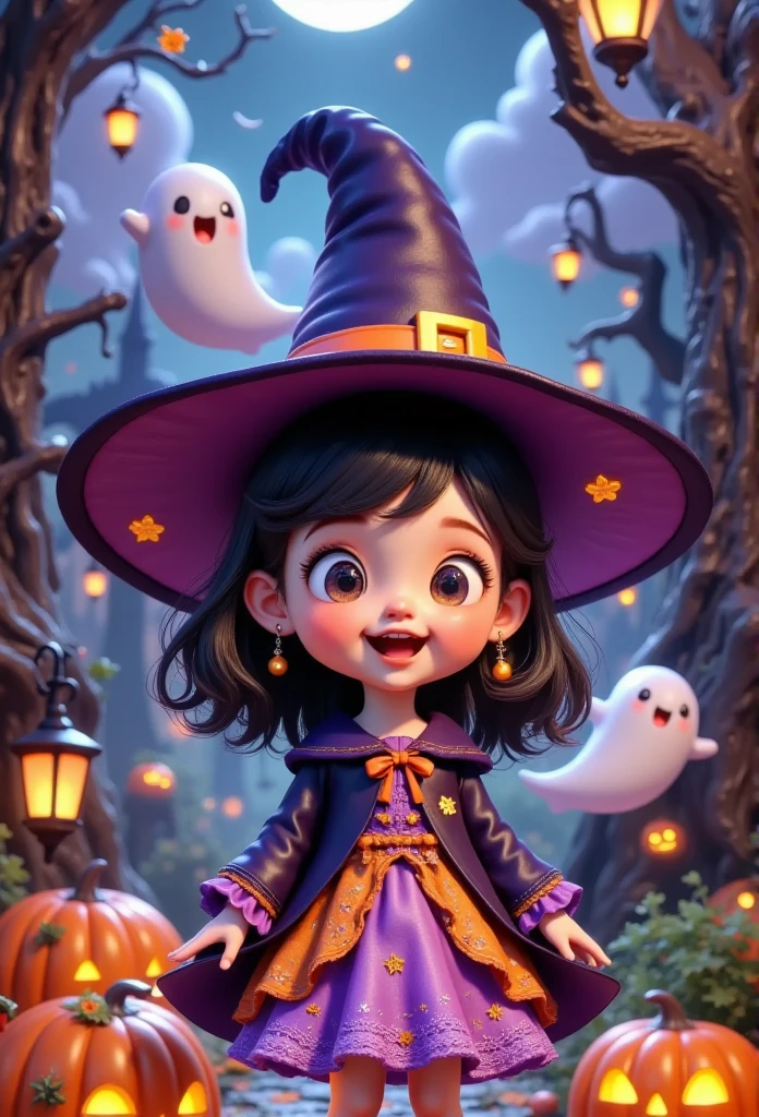 girl，3d，Halloween