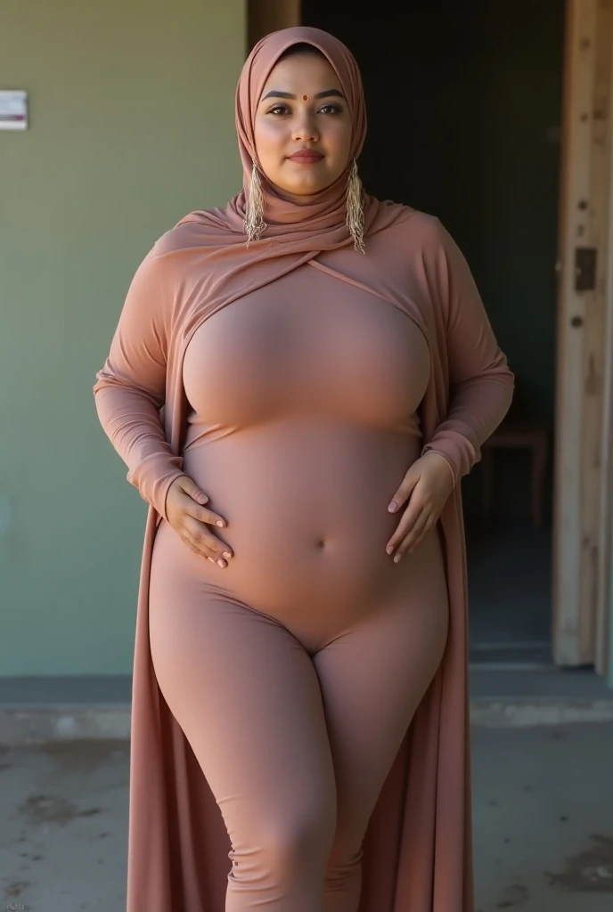 (Full body shot:2.0, whole room view:1.8), top-quality, masutepiece, 36K, very high res, hyper realistic photography, (1girl in), Colossal tits, (Sexy chubby Malaysian:1.5, 45 yers old:2.0), (Torn clothes:2.0, hijab:1.7), Portrait, hyper derailed face, ultra realistic textures, (sitting on a bundle of straw,,,, Messy and shabby abandoned barn, in a farm), Spilled , realistic shaved armpits by up hands, Detailed beautiful face, (Squat Pose:1.4, open legs to viewer:1.3),
