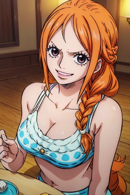  (Masterpiece,Best Quality, 4K, 8k,  Kampala, masterpiece:1.5), Super detailed, (Realistic, photoRealistic, photo-Realistic:1.37) ,(Two Girls),Draw each, Nami in One Piece と One Piece Jewelry Bonnie二人は仲良くソファに座る, Nami in One Piece の位置は左側, One Piece Jewelry Bonnieは右側,Generate anime styles The , must be made in an anime style ,( Nami in One Piece ,The hair is bright orange,Beautiful Hair, Beautiful Hair型,(Delicate Braid 1  .2),Side Tail 1.1, (Realisticな肌), beautiful details in her eyes , Beautiful Brown Eyes,Beautiful Skin,Beautiful lipstick,Beautiful Lips, Charming,smile ,Large Breasts,Sit on the left),( One Piece Jewelry Bonnie,Her hair is bright pink ,Beautiful Hair, Beautiful Hair, (Realisticな肌), beautiful details in her eyes , beautiful eyes,Beautiful Skin,Beautiful lipstick,Beautiful Lips, Charming,smile ,Large Breasts,Sit on the right),アートスタイルはCharmingなアニメスタイルに似ている, rendering, add HDR to enhance visual effects , 超 Kampala,  studio lighting , Ultra-fine painting, Sharp focus, 物理ベースrendering, professional,  bright colors ,超 Kampala, High image quality,Perfect fingers,Perfect limbs,Perfect Fingers