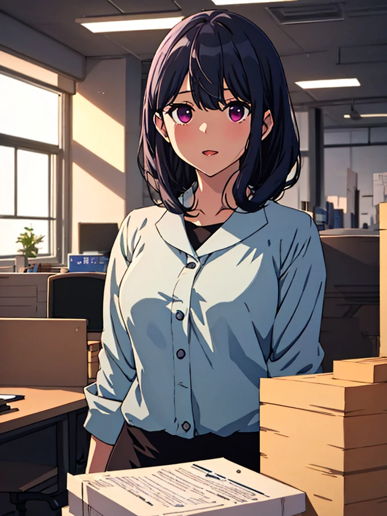 (Shima Rin), 18 years old,  Office Lady,  Wrapping in Translucent Silk , masterpiece:1.2, masterpiece, highest quality, UHD, retina, masterpiece, ccurate, anatomically correct, textured skin, super detail, high details, high quality, best quality, highres, 8k