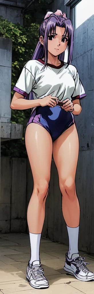 3 girls High level image quality best image quality 8K adult woman pool party rain palm trees more colors whole body view portrait bikini horn ears short hair((shortcut)(gray hair)(perm)(fluffy)) eye color is blue , , attractive evil face , smile , sexy pose , labrynth , barearm , wearing pink robe , standing by the pool , all wet , view foot arc , view from side