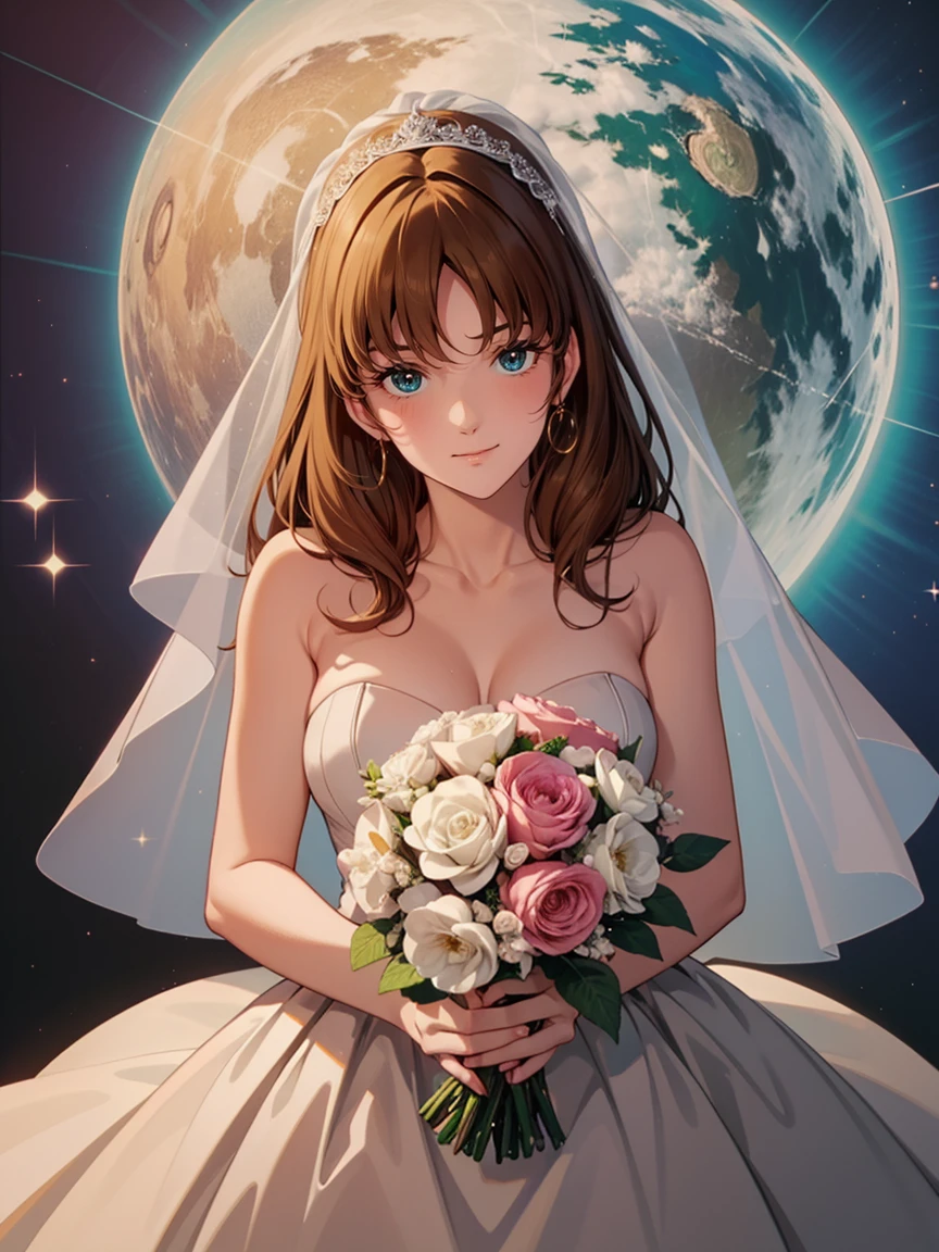 photo realistic,8k,finely detailed skin,detailed skin texture,high quality skin,realistic skin,from,1girl,pov,sweet,curvy,(happy face), Wedding dress,holding a bouquet, blue eyes,CosmiEyes,church,masterpiece, best quality, high resolution, 4k, ultra high resolution, highly detailed, highly detailed, beautiful eyes, beautiful hair, beautiful side, beautiful skin,detailed shiny skin,good hands, best hands,curvy,Cosmic eyes,Hayase Misa