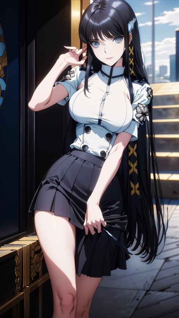 anime girl sitting on a bed with a pillow and a pillow, (sfw) safe for work, kantai collection style, marin kitagawa fanart, casual pose, sits on a rooftop, seductive anime girl, from girls frontline, anime moe artstyle, cel - shaded art style, tifa lockhart, by Kamagurka, relaxed pose, on a rooftop