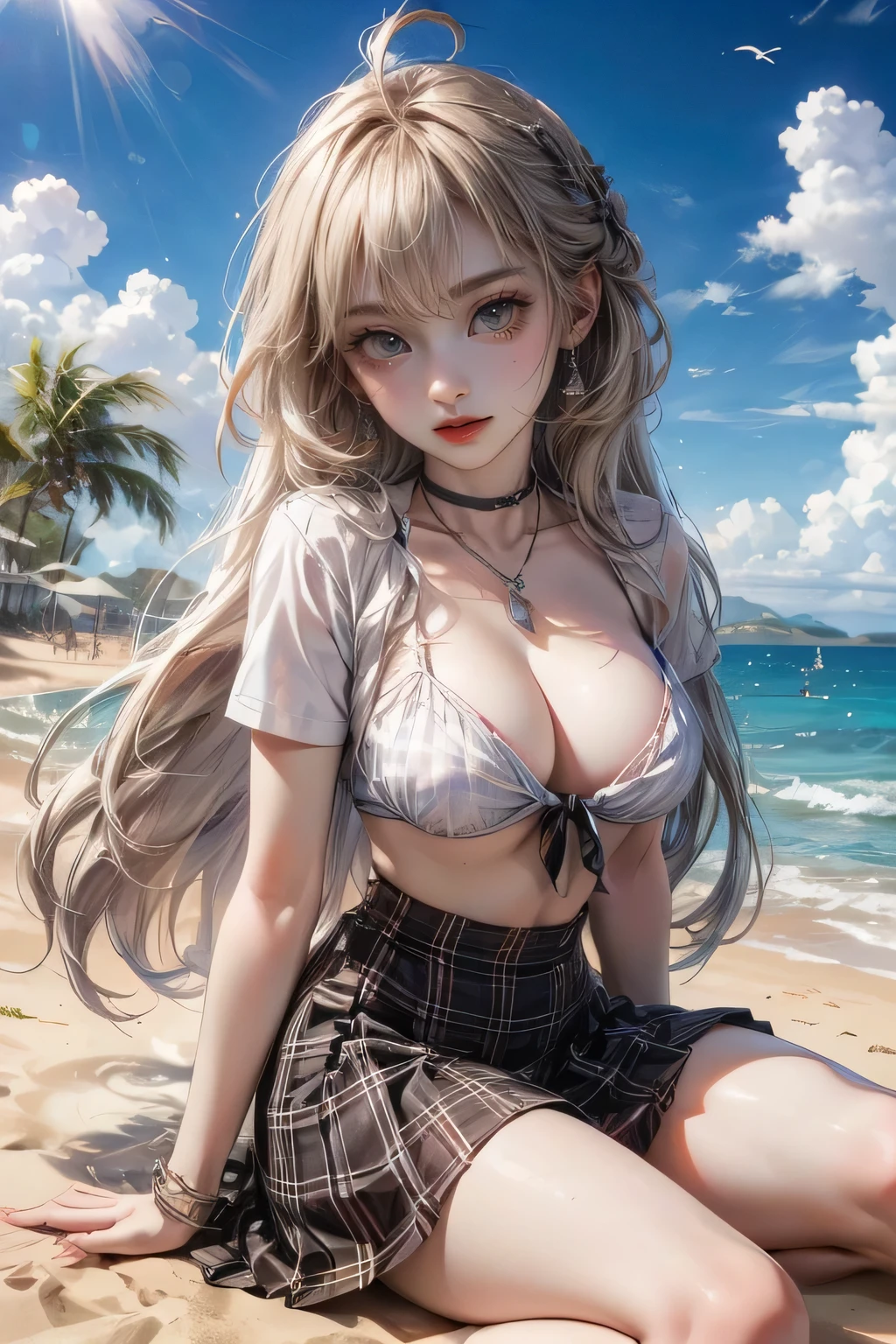 ulzang-6500-v1.1, (RAW photo:1.2), (Photorealistic:1.4), Beautiful detailed girl, Very detailed eyes and face, Beautiful detailed eyes, ridiculous, Incredibly Ridiculous res, hugefilesize, Super detailed, high resolution, Very detailed, Best quality, Masterpiece, illustration, Very detailed, CG, unified, 8K wallpaper, Amazing, finedetail, Masterpiece, Best quality, Very detailed CG unified 8k wallpaper, Face light, Backlight, Dim lighting, Movie lighting, 1girll, 16 years old, ((((No panties)))))), (No pants)))), ((didn't wear socks))), ((No skirt))), ((No shoes))), (Dynamic pose))), (Greek toes), ((kneesup)), (Long nails, Pink nails, Pink toenails), (Camel toes), (Cross legs), ((Legs apart))), (( Correct anatomy)),(((Correct dissection)))),((Wearing tattered adventure clothes,(Wear clear plastic clothing))),(Gemstones, diamonds, Pendants, choker necklace, waist chains, Stud earrings, Earrings, nose studs, Lip studs, Ring in the nose, Umbilical nails, umbilical rings, bangle, Anklets)), Drinking, alcoholism, drunkenness, lethargy, full of sweat, weakness, slippery shoulder straps, Drenched, hangover, relaxed posture,Tall goddess face,tmasterpiece,High cold goddess face,A pink-haired,Super detailed eyes,Ruili's nose,Good looking face shape,Beautiful teenage girl,Split legs,